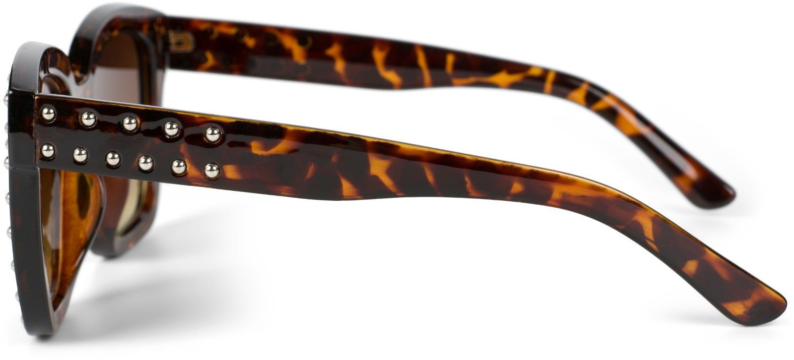 Braun (1-St) Sonnenbrille / Braun Gestell Verlauf styleBREAKER Demi Glas Getönt