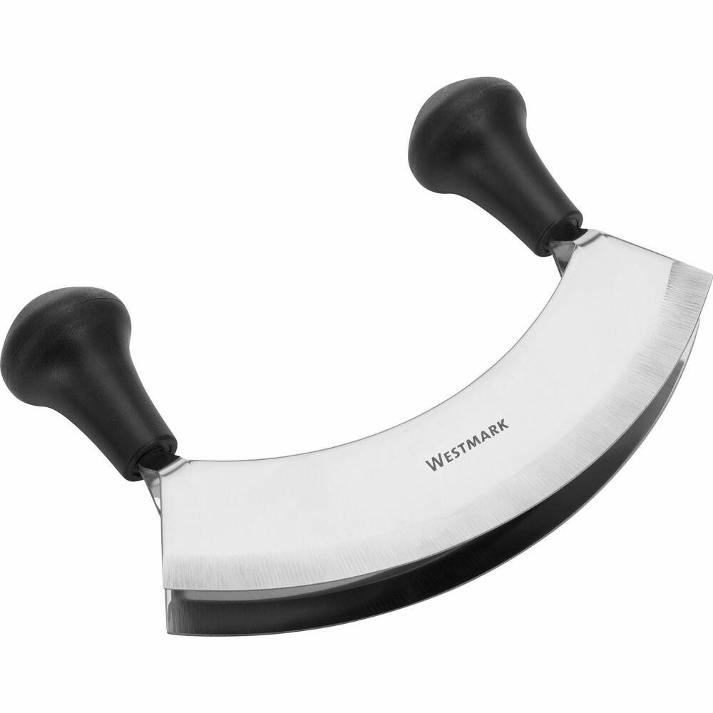 WESTMARK Wiegemesser /Kräuterschneider, mit 2 Klingen, Länge: 17 cm, Due