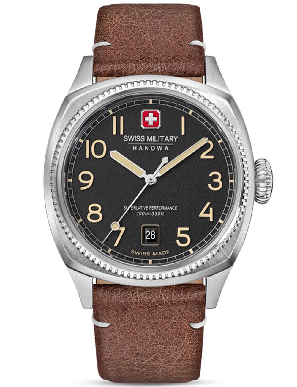 Swiss Military Hanowa Quarzuhr Swiss Military Hanowa SMWGB0003701 Herrenuhr Condor 41mm 10ATM Swiss Military Hanowa SMWGB0003701 Herrenuhr Condor 41mm 10ATM