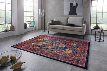 Teppich Kolal, NOURISTAN, rechteckig, Höhe: 10 mm, Kurzflorteppich, Orient Optik, Used Look, kräftige Farben