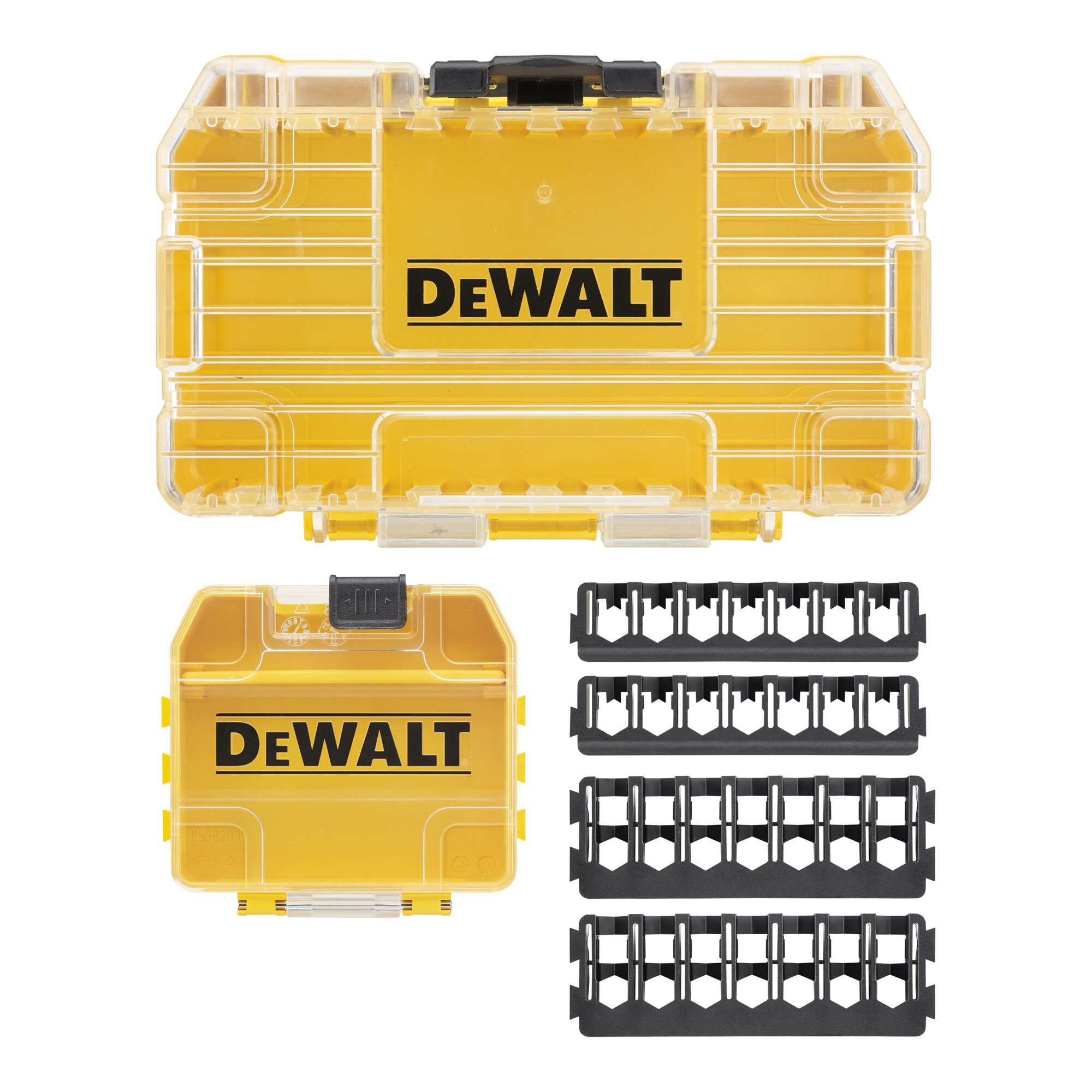 DeWalt Bit-Set DEWALT Kleiner TOUGHCASE™ Koffer inkl. Schüttbox und Halterungen für 2