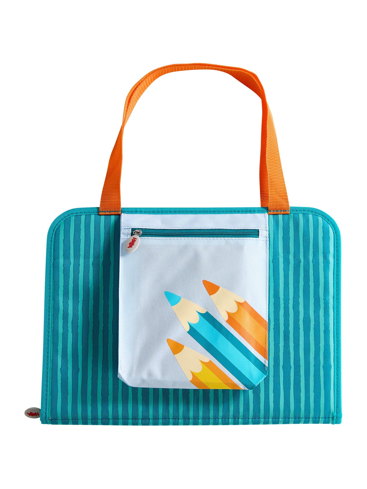 Haba Bastelkartonpapier Mitnehm-Kreativtasche, Kreativset, Bastelkoffer, DIY Bastelkit