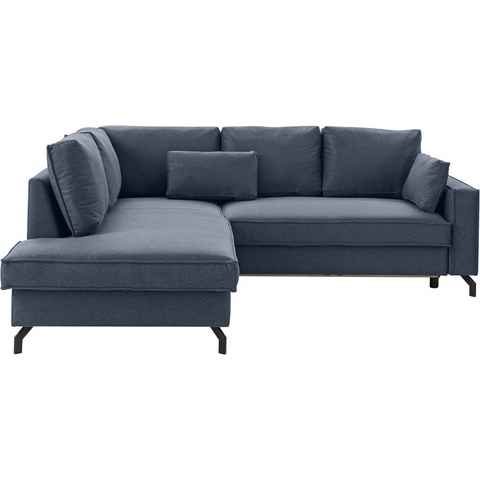 exxpo - sofa fashion Ecksofa Daytona, L-Form, wahlweise mit Bettfunktion und Bettkasten