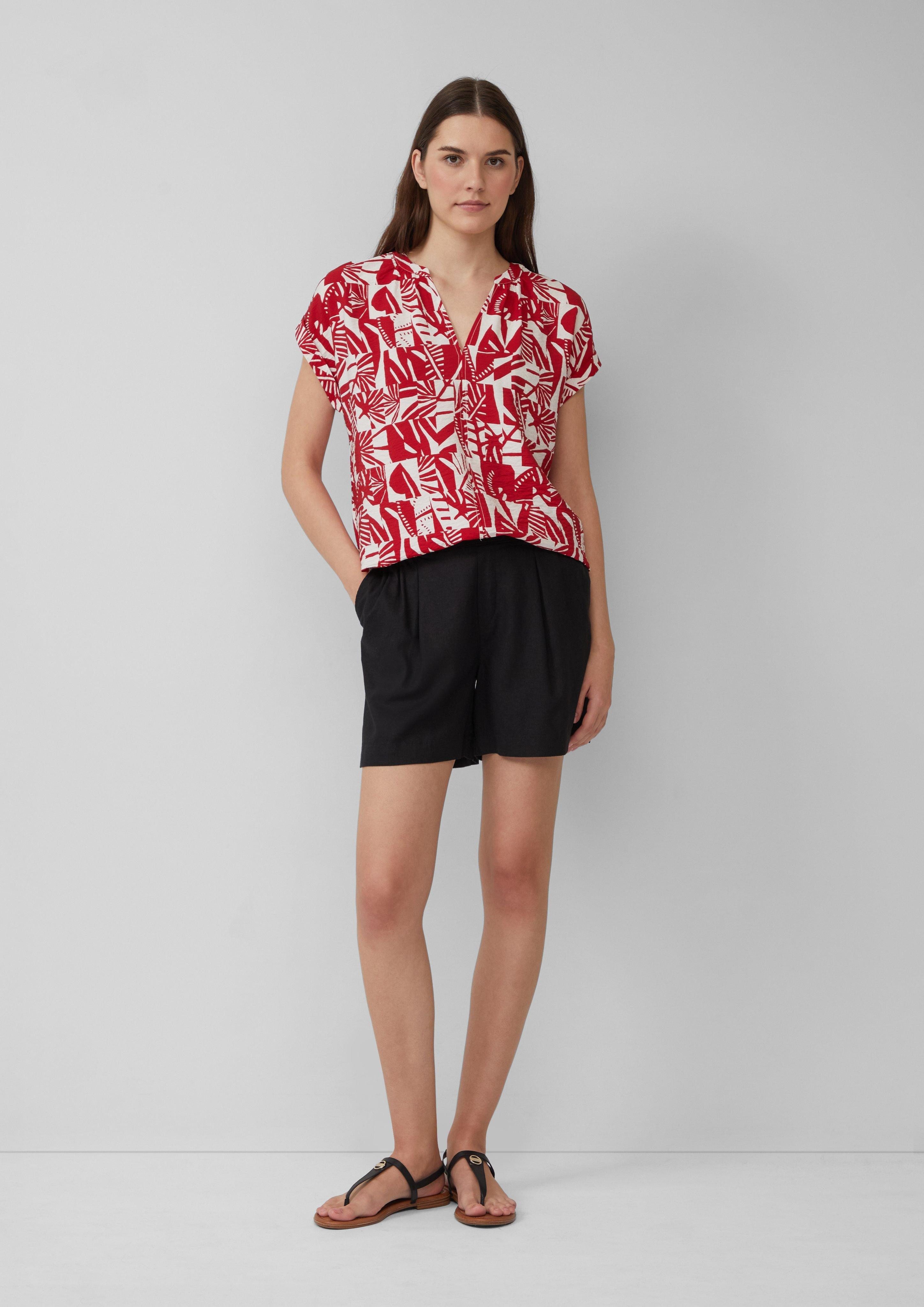 s.Oliver Shorts Shorts aus Leinenmix mit günstig online kaufen
