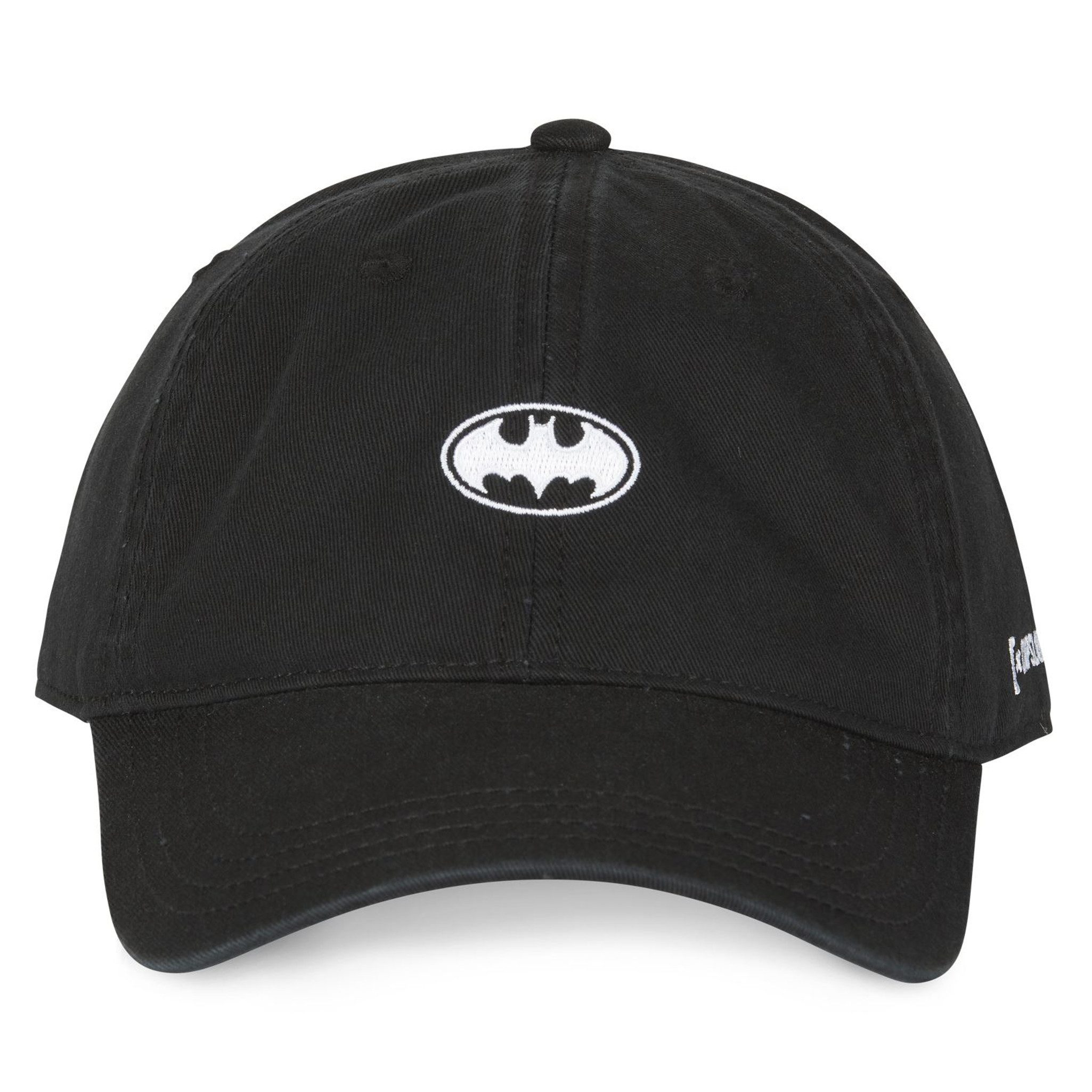 Capslab Baseball Cap CAPSLAB X DC COMICS BATMAN Logo Dad Cap - Black (Basecap, Basecap, Dad Cap)