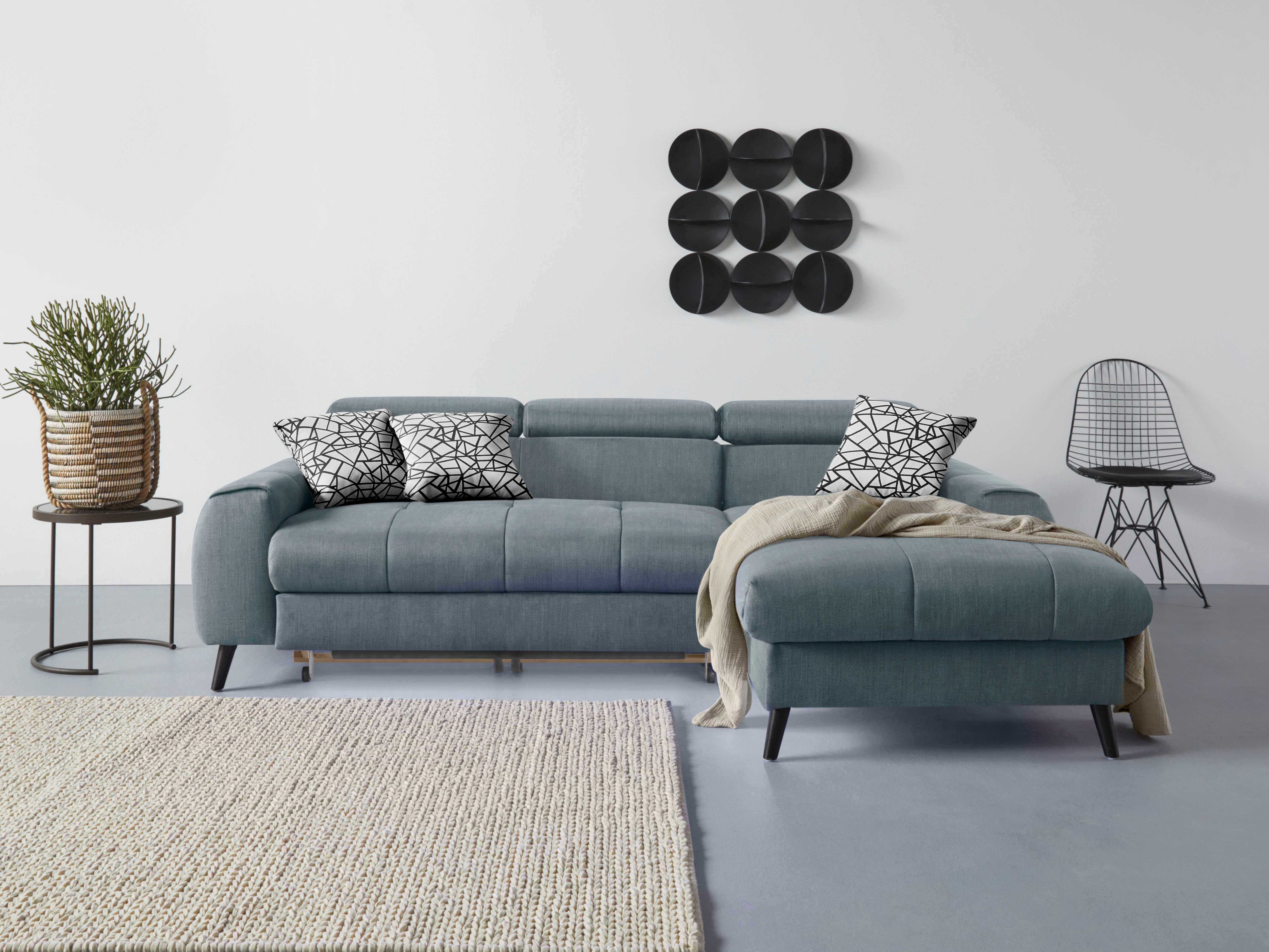 COTTA Ecksofa Mia L-Form mit 3 günstig online kaufen