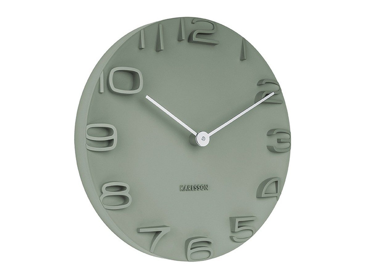 Karlsson Wanduhr Wanduhr EDGE, Ø 42 cm