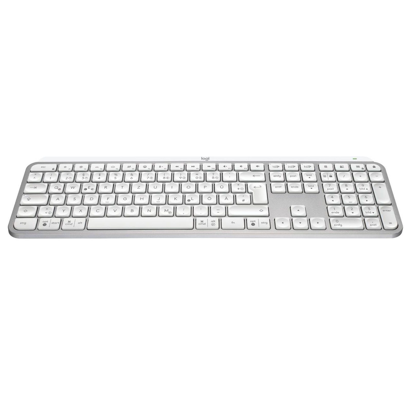 Logitech MX Keys S PC-Tastatur (RF Wireless + Bluetooth, DE-Layout)