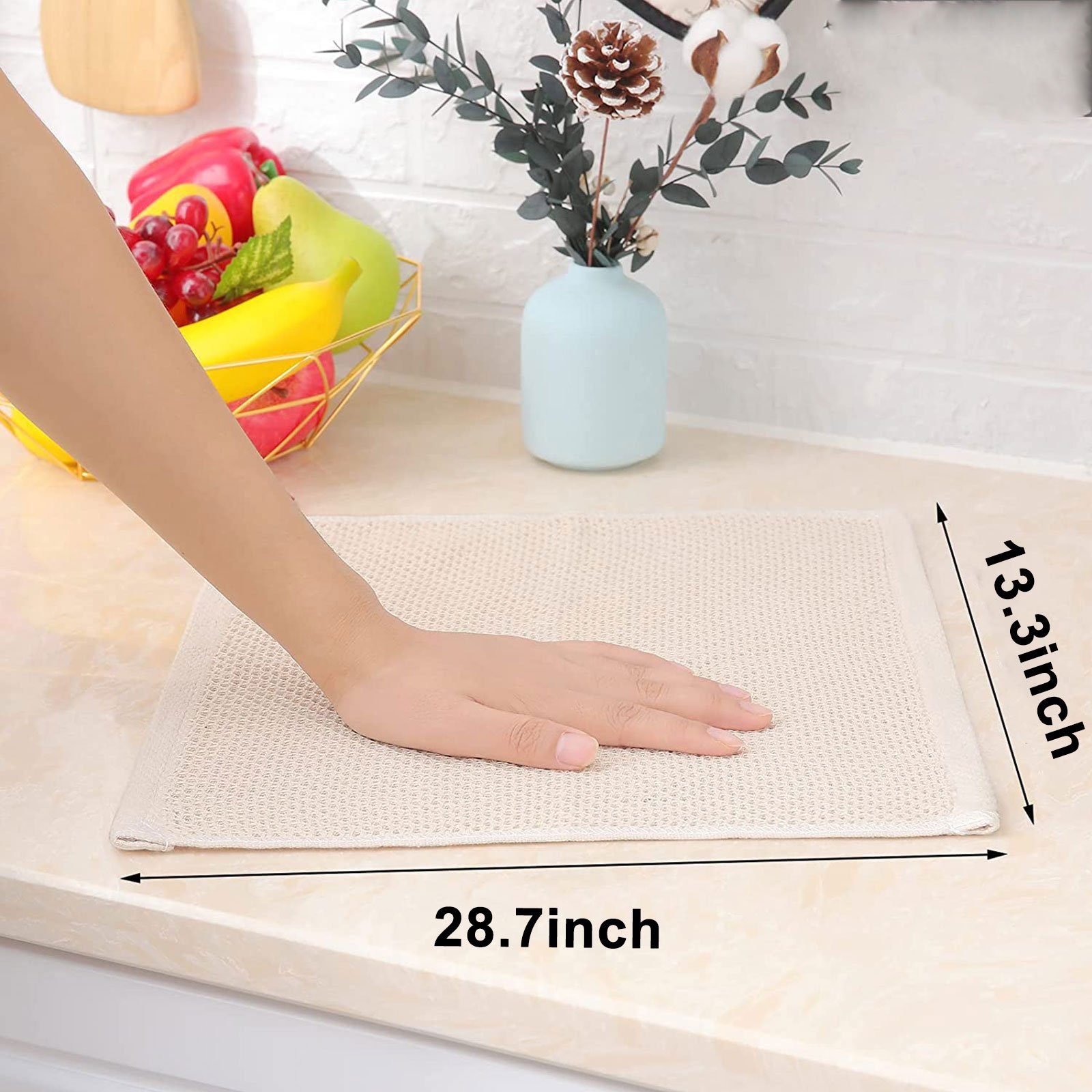 OKWISH Geschirrtuch Spültuch Küchentücher Lappen set günstig online kaufen