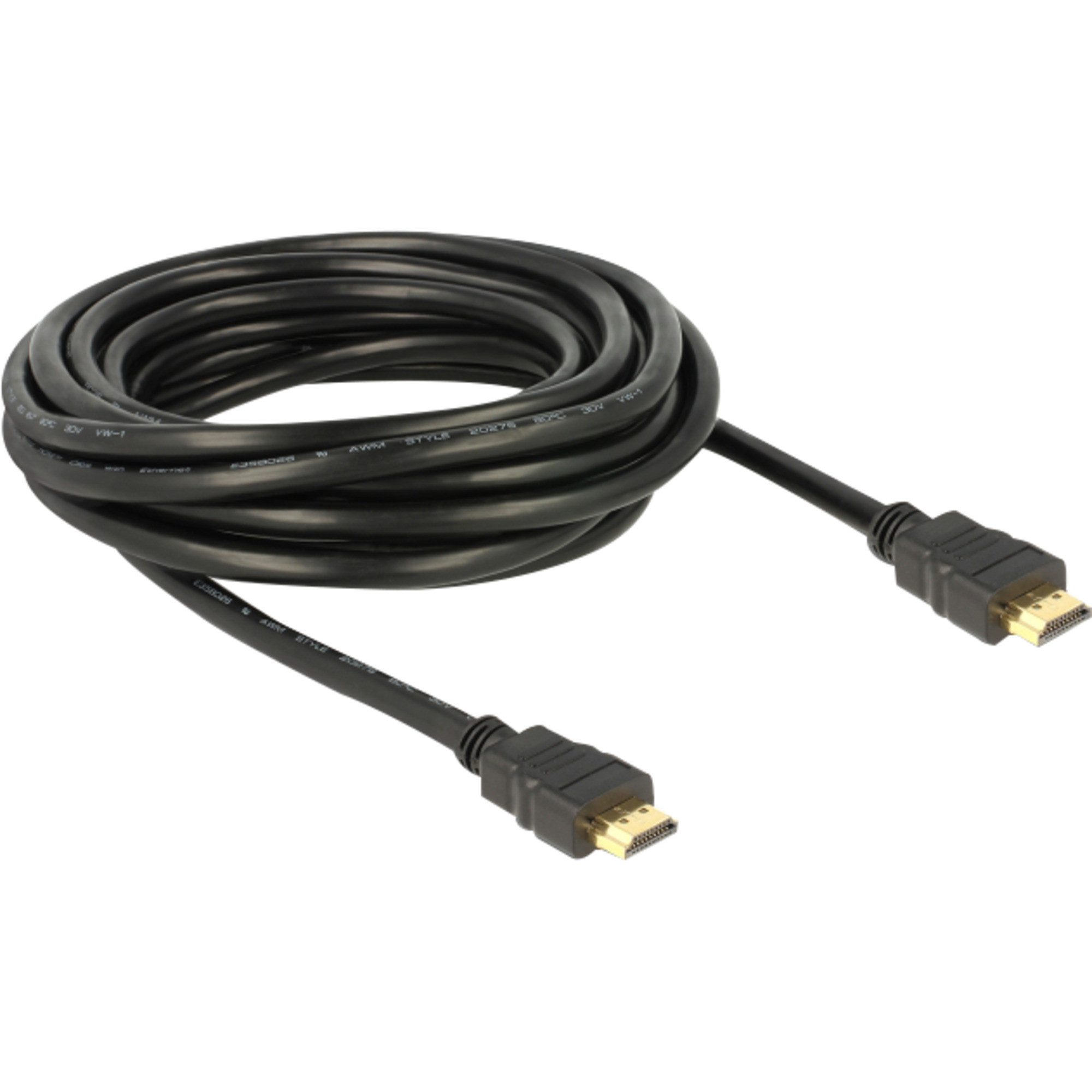 DeLOCK Kabel High Speed HDMI mit Ethernet Stecker HDMI-Kabel