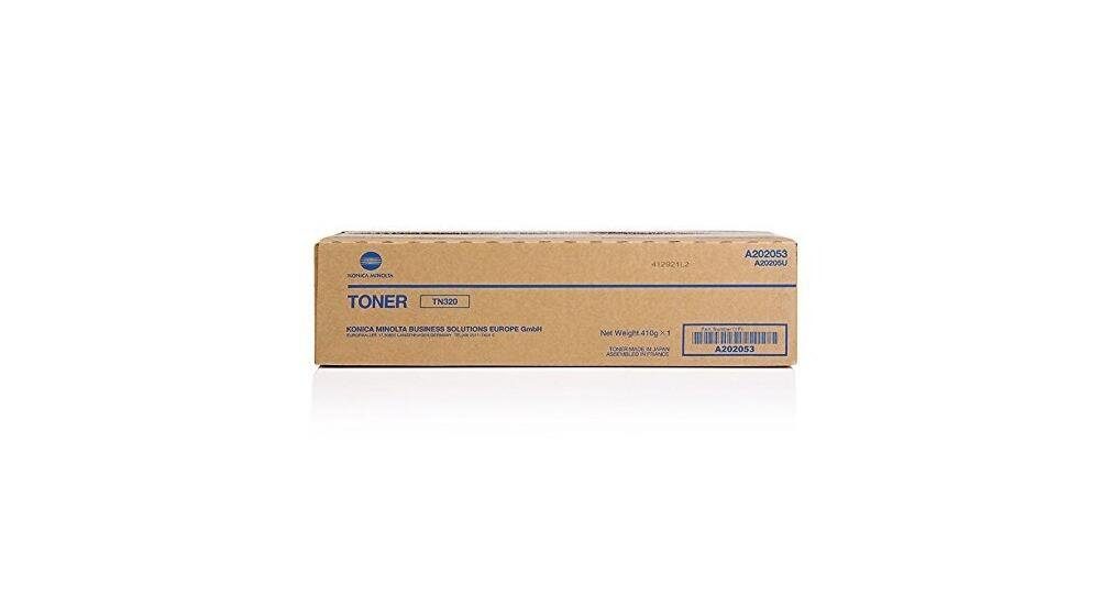 Konica-Minolta Tonerkartusche Konica Minolta TN-320 Toner schwarz (A202053)