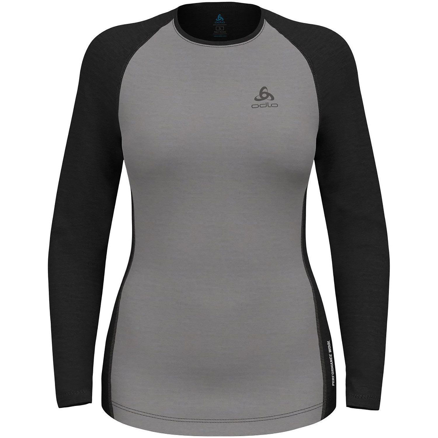 Langarmshirt Unterhemd BL TOP crew neck l/s NATURAL P