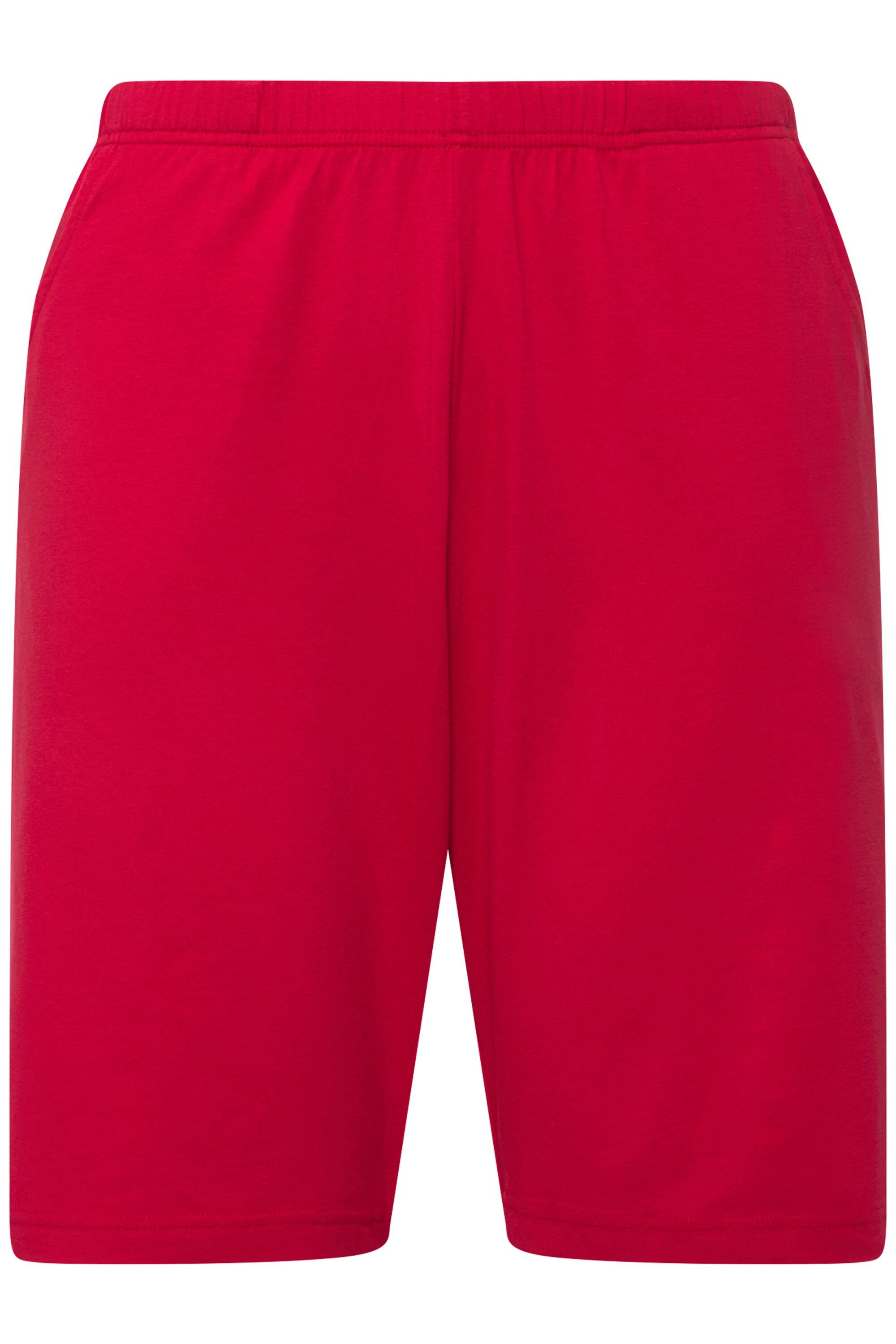 Ulla Popken Bermudas Jerseyshorts Taschen Elastikbund günstig online kaufen