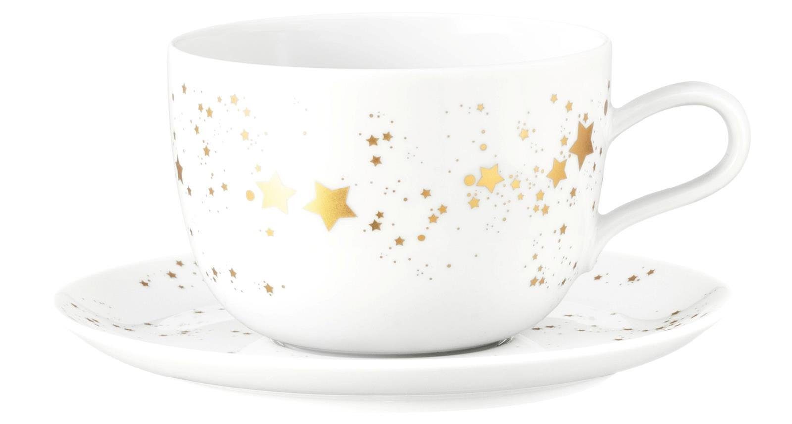 l, Weiden Star Milchkaffeeobere Golden Seltmann 0,38 Porzellan Liberty Weiden Becher Seltmann