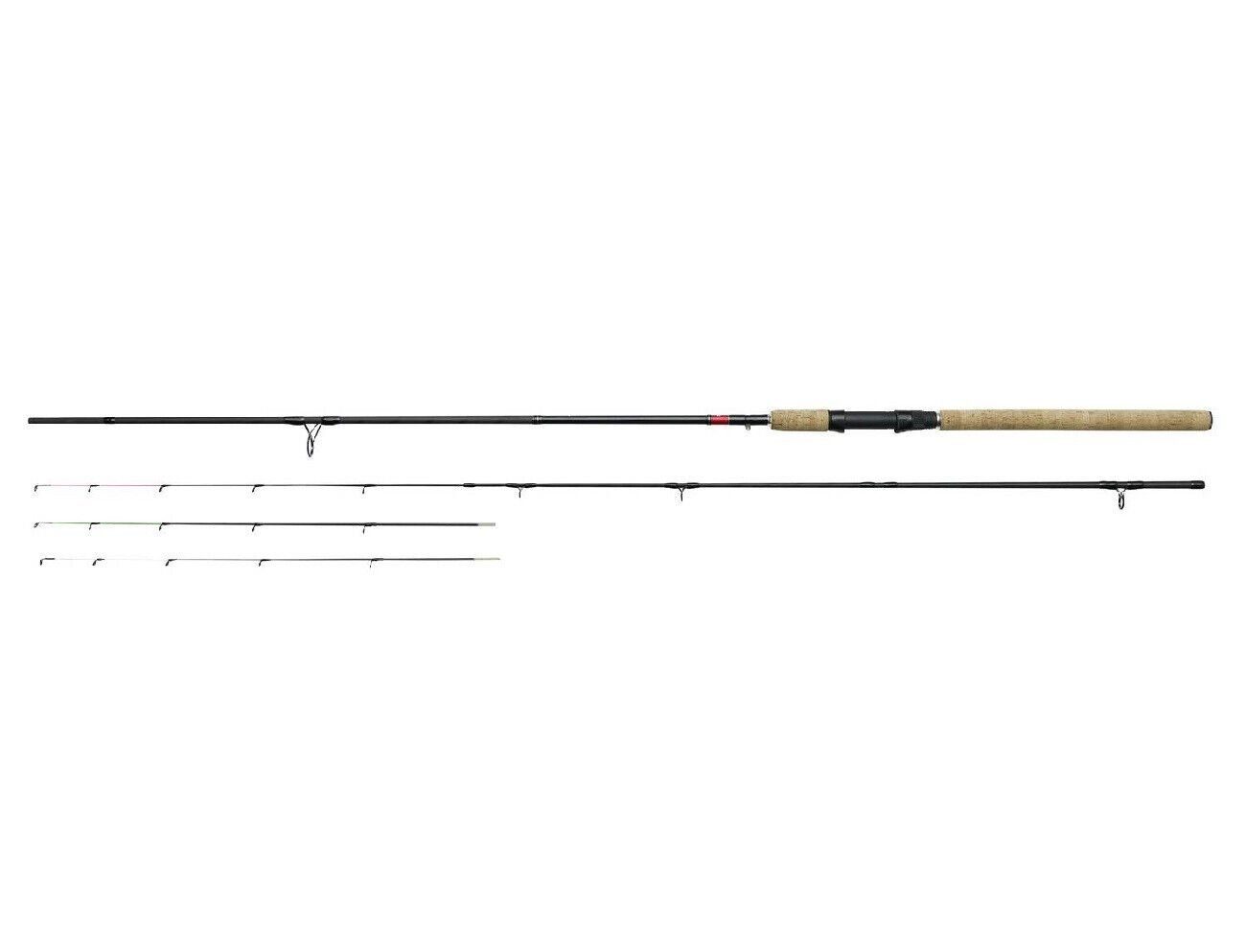 DAM Fishing Feederrute Spezi Stick II Picker Winkelpickerrute Feederrute 3 sensible Spitzen, Völlig neuen Carbon Blank und eine deutlich bessere Aktion