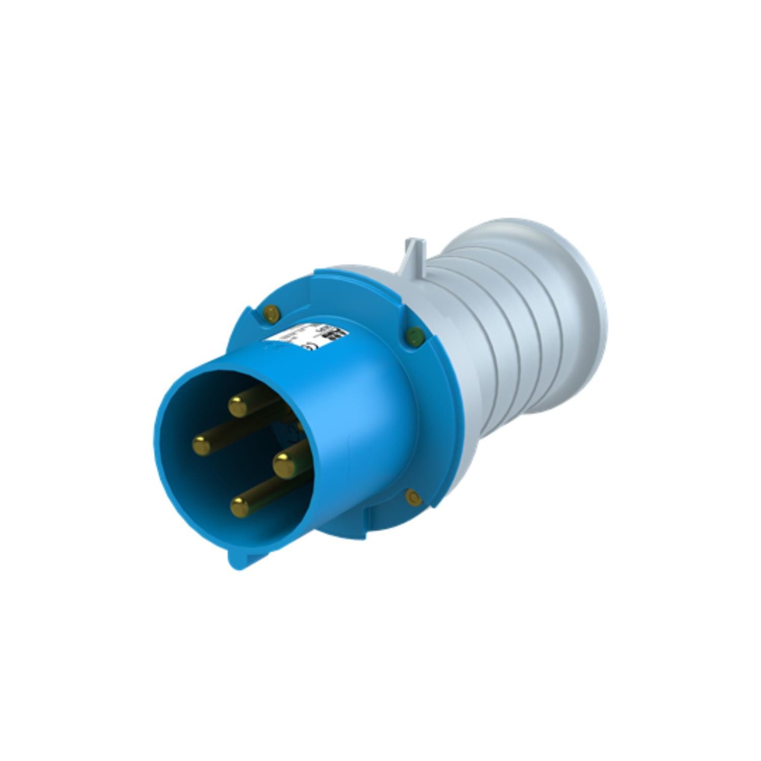 Amphenol CEE-Stecker Titel:63 Ampere CEE Steckverbinder 4-polig (3P+PE) Stift, Kodierung 9, (CEE Stromverteiler)