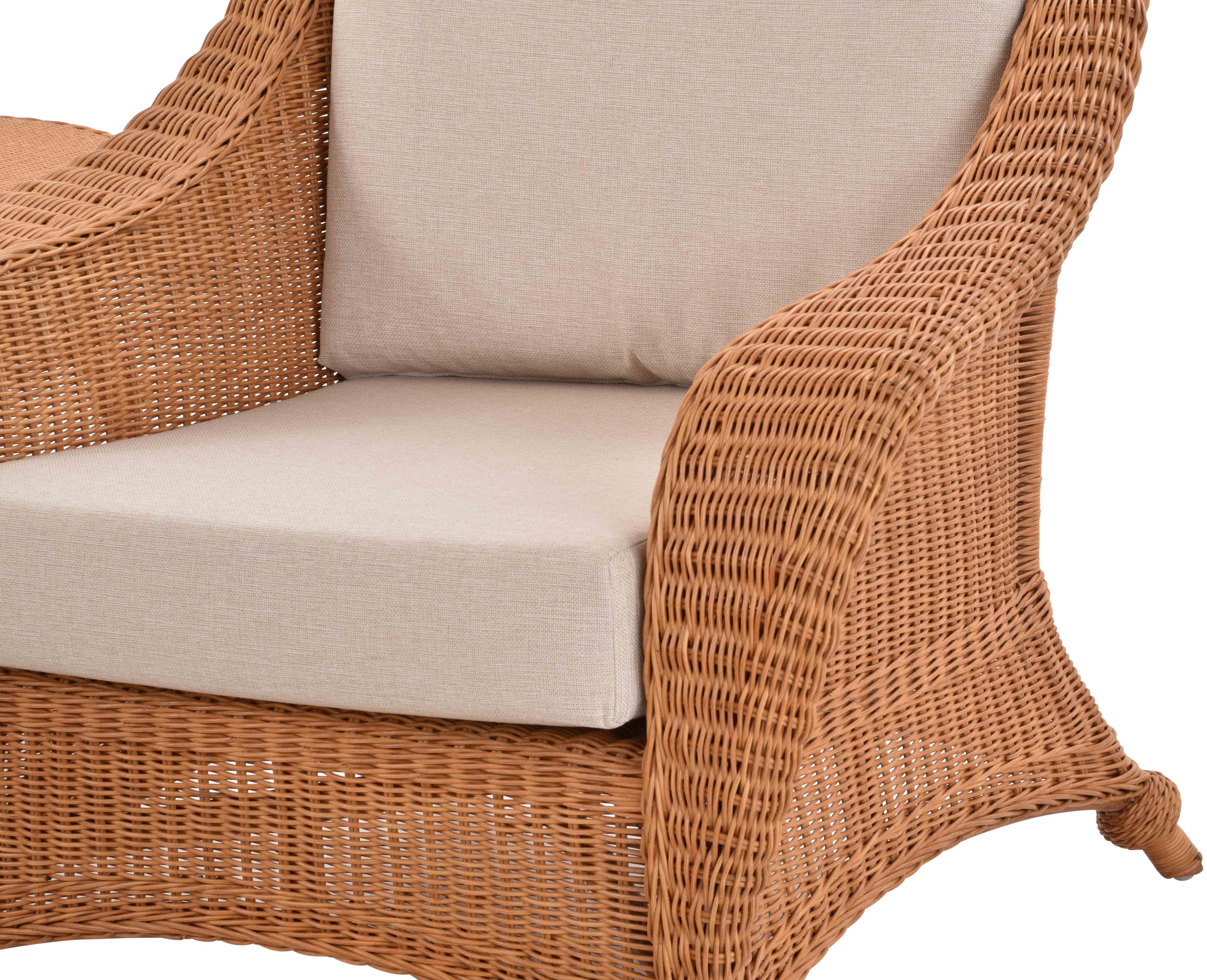 Personen Terracotta Home Wintergartenset 1x Sessel, Set Rattanmöbel Tisch, 5-teilig, für Beistelltisch), 2x Krines Rattan (5-tlg., 1x Farbe 5 Kora 1x Sitzgruppe Rattangarnitur Dreisitzersofa,