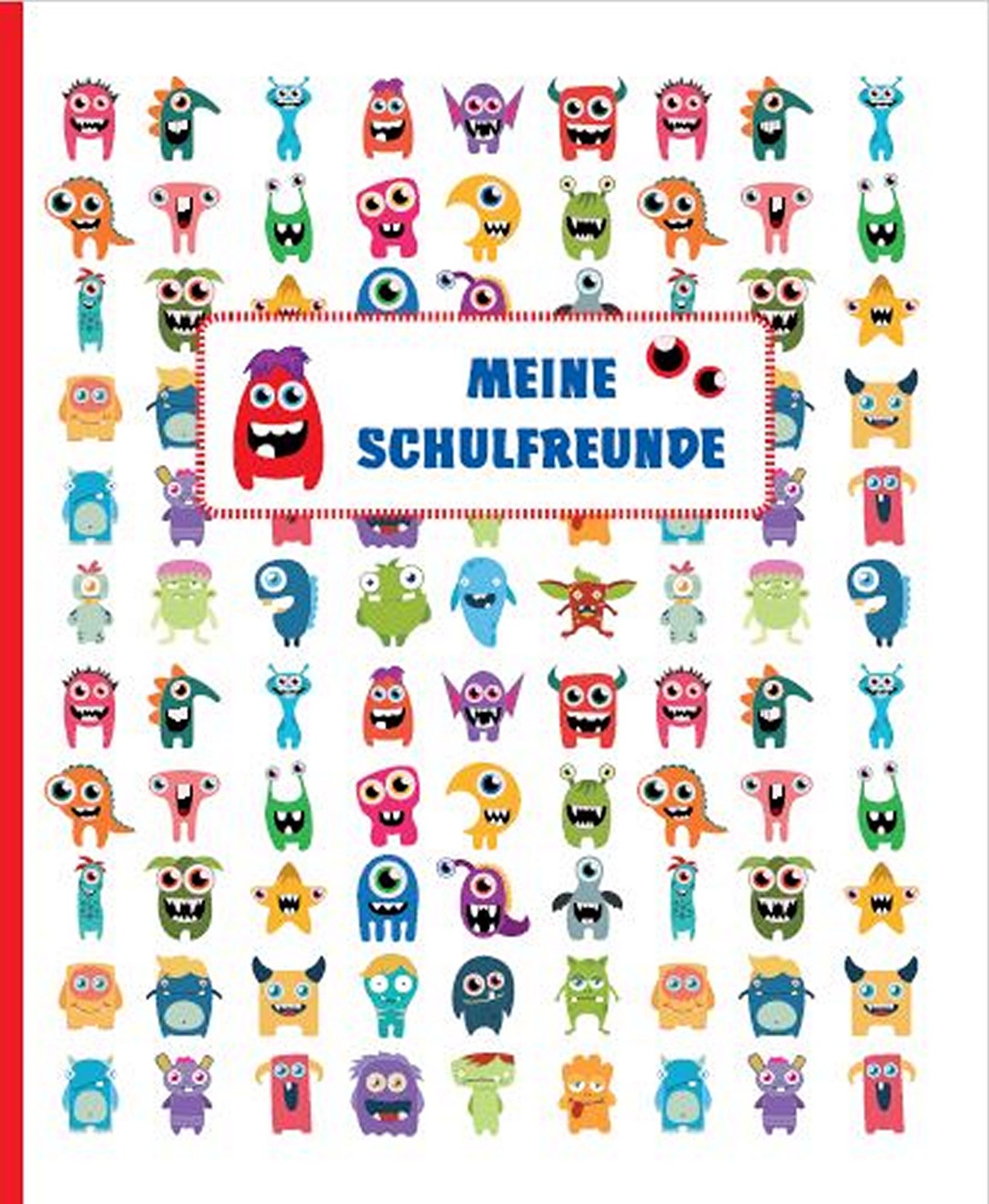 Poesiealbum Schul-Freundebuch "Meine Schulfreunde"