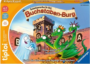 Ravensburger Spiel, tiptoi® Schatzsuche in der Buchstaben-Burg, Made in Europe, FSC® - schützt Wald - weltweit