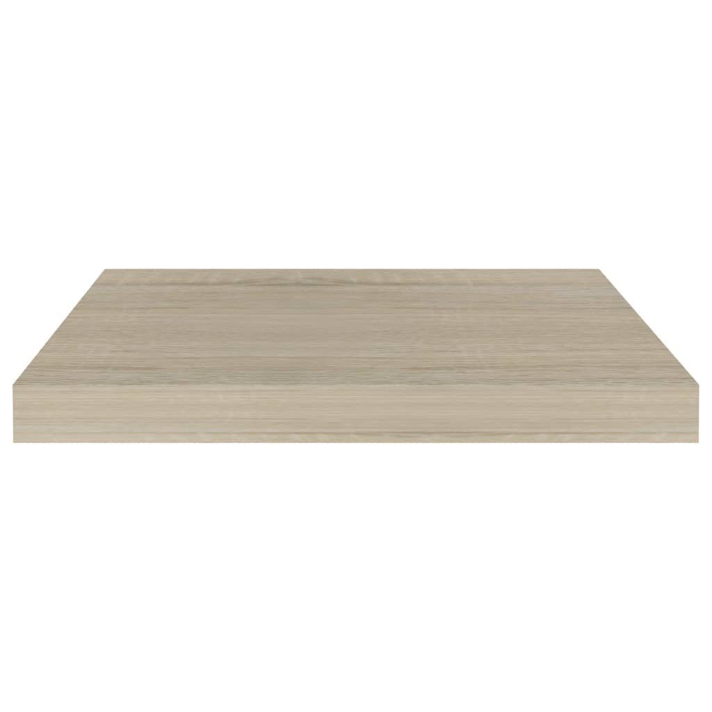 furnicato Schwebende Eichefarben Stk. Wandregale MDF Wandregal 4 50x23x3,8cm