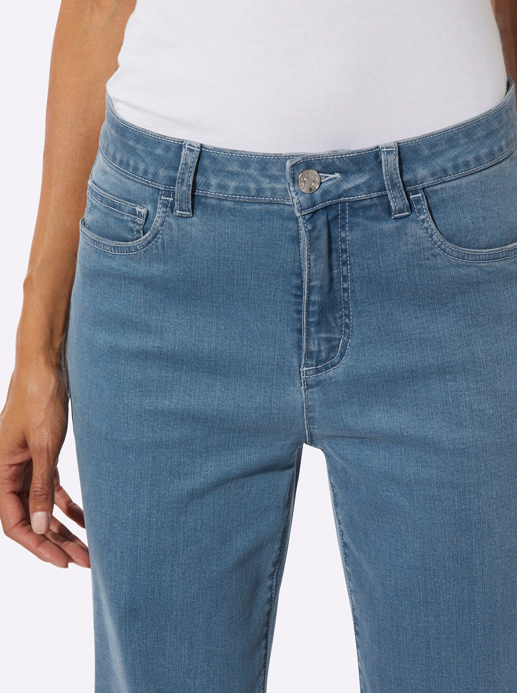 creation L Bequeme Jeans Lyocell-Baumwoll-Jeans komfortabel