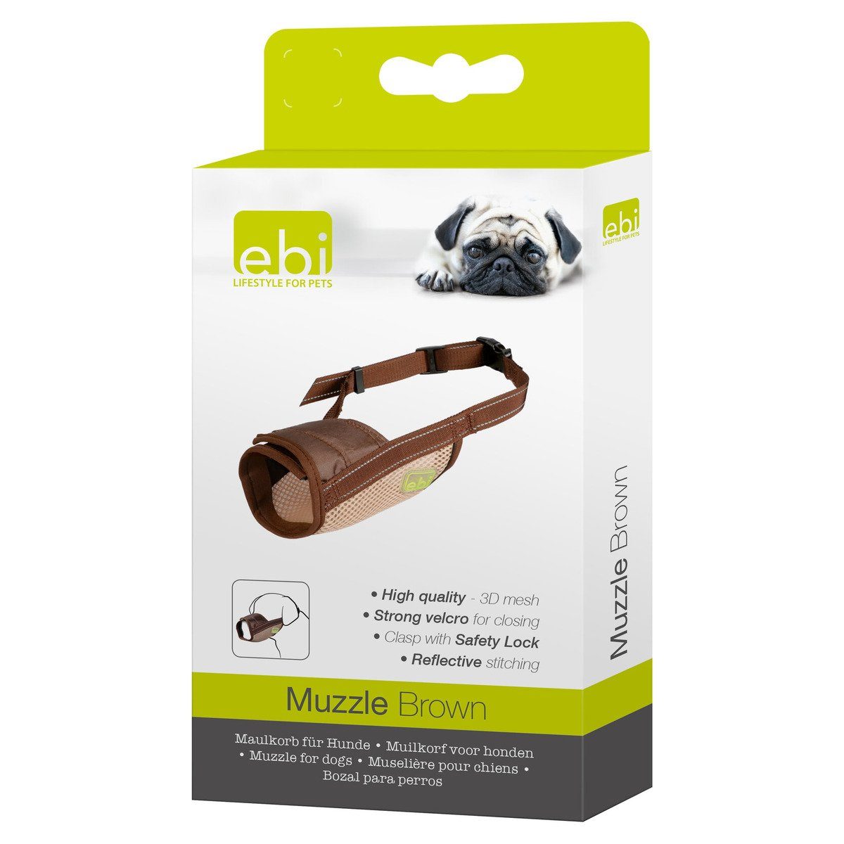 Europet-Bernina Maulkorb Maulkorb Netz braun