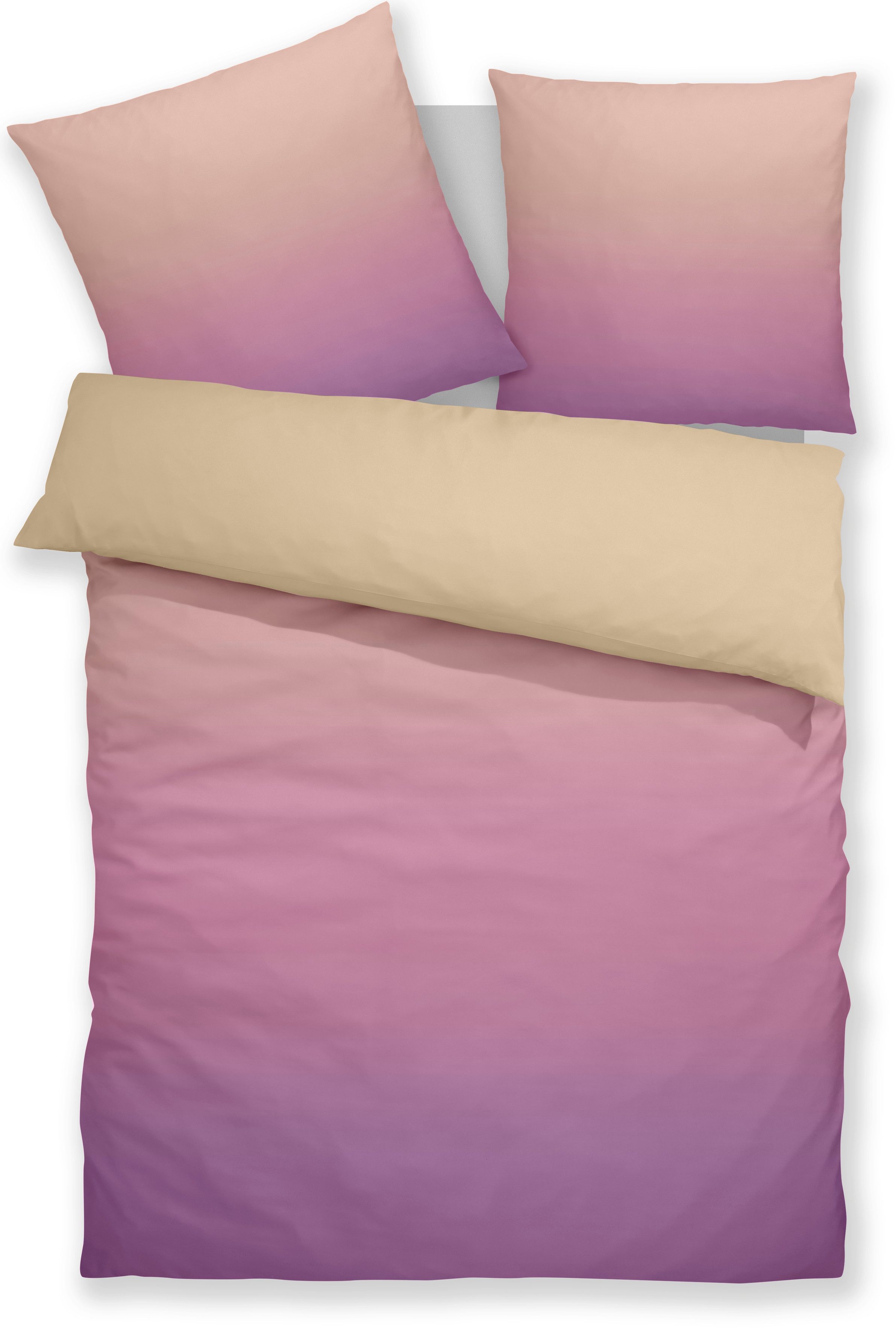 my home Bettwäsche Jareth, Microfaser, 2 günstig online kaufen