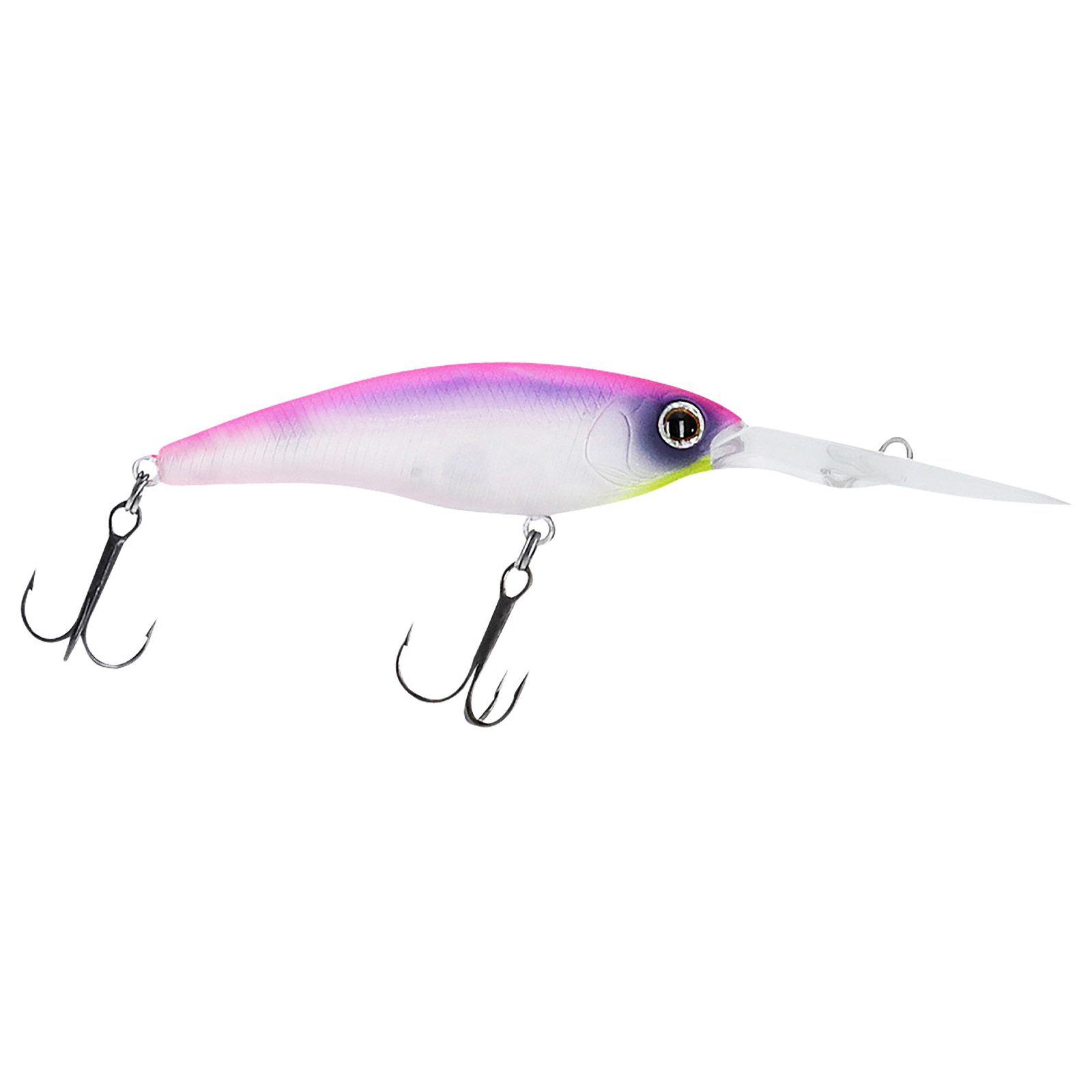 Daiwa Kunstköder, Daiwa Steez Shad 60SP-DR Matt Pink Purple Wobbler bleifrei