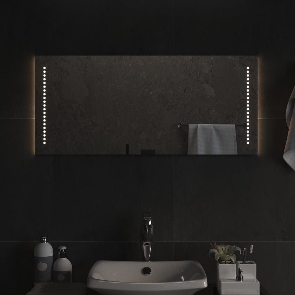 furnicato Wandspiegel LED-Badspiegel 40x90 cm