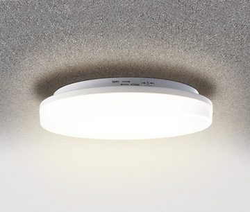HEITRONIC LED Deckenleuchte Pronto, LED fest integriert, Warmweiß, Bajonett-Anschluss, Wandlampe, Deckenlampe, für innen und außen