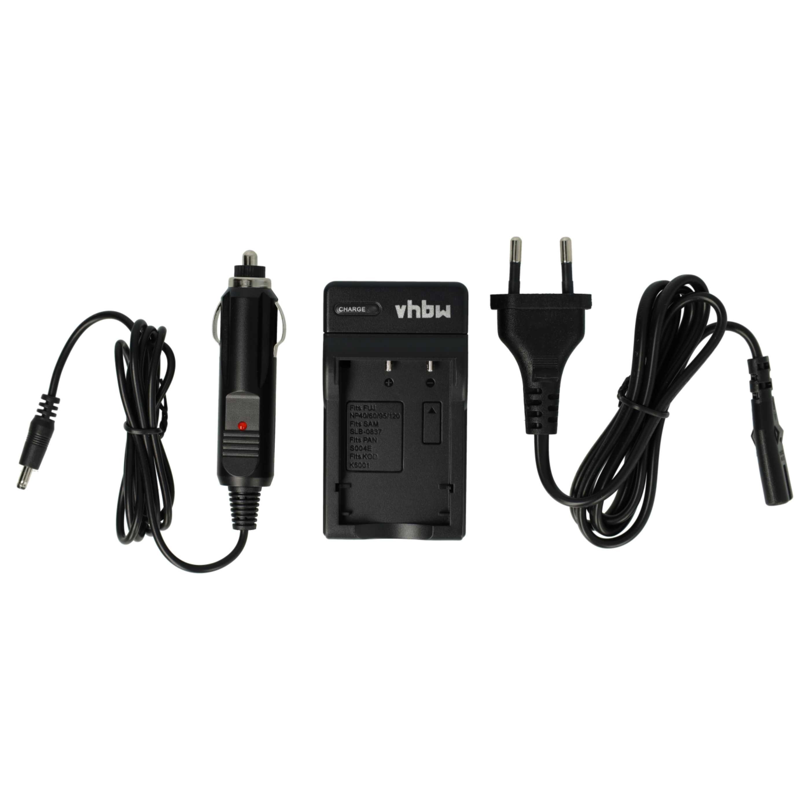 passend für Praktica DVC 5.6 FHD, DVC 5.4 HDMI, DVC 5.5 HDMI Kamera-Ladegerät