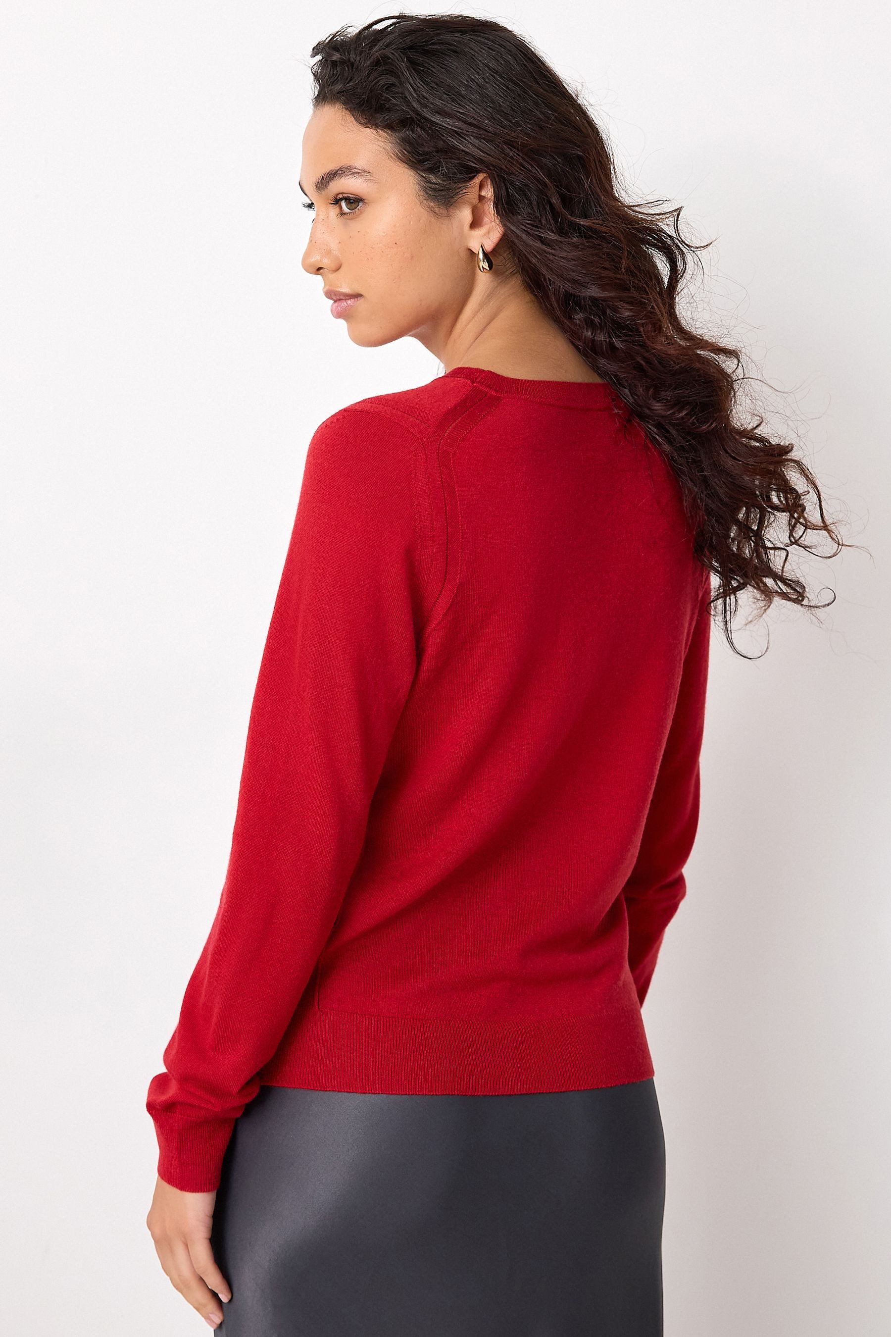 Next Strickpullover N. Premium Langarm-Rundhalspullover, Merinowolle (1-tlg günstig online kaufen