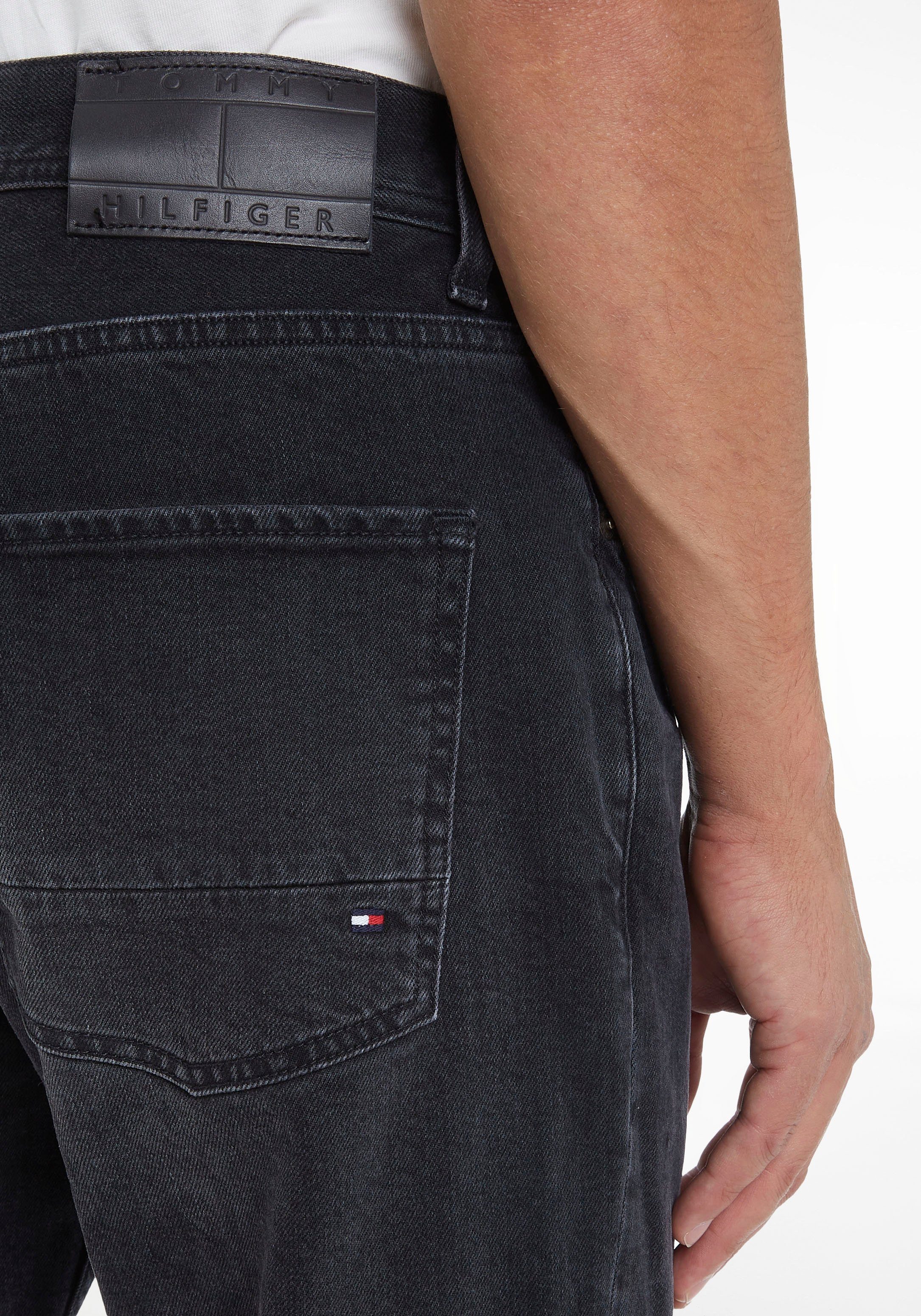 Tommy Hilfiger Straight-Jeans STRAIGHT STR Spoke DENTON Black
