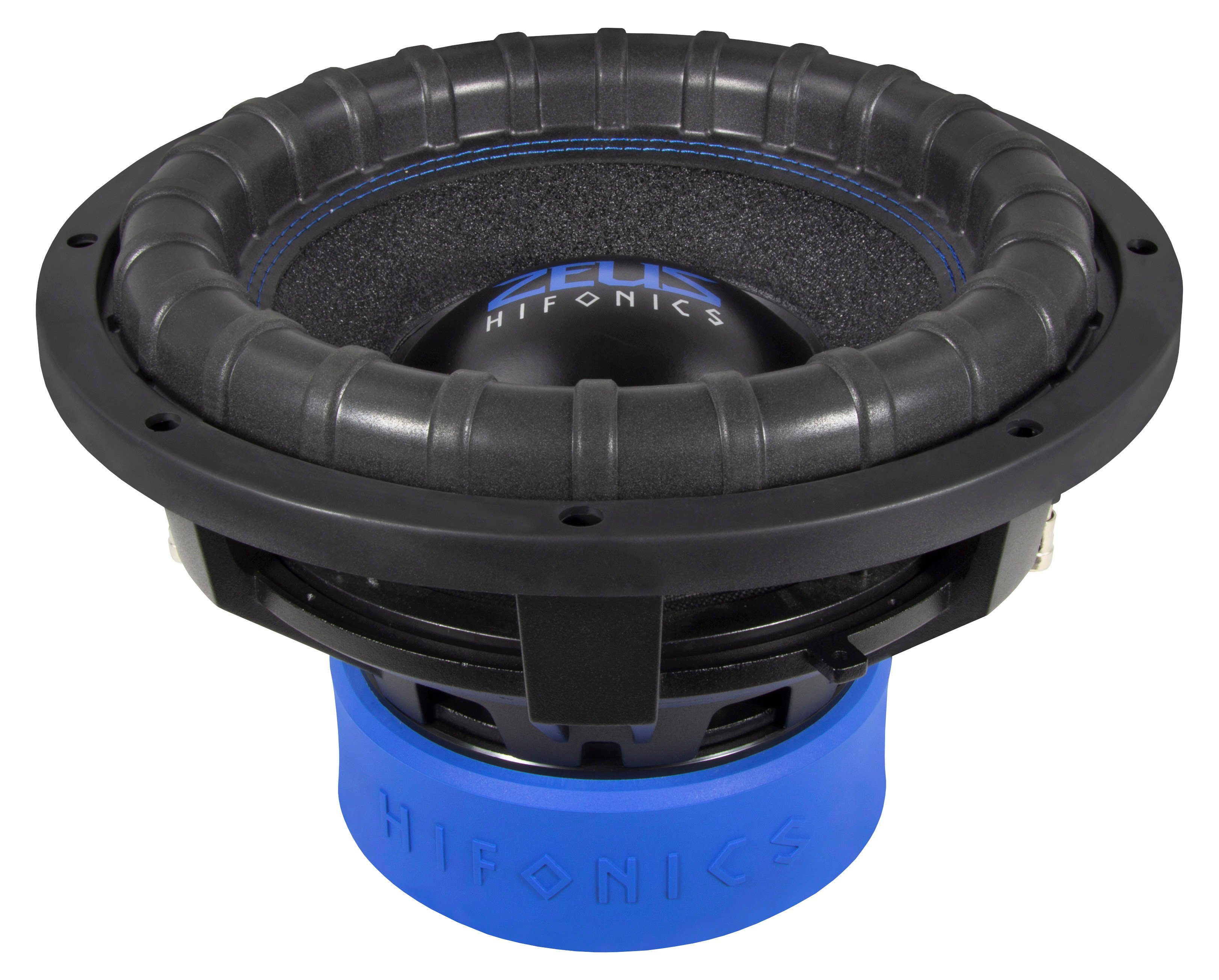 Hifonics ZEUS Woofer ZRX-12D2, Spitzenklasse Subwoofer, 3 Auto-Subwoofer (1000 W)