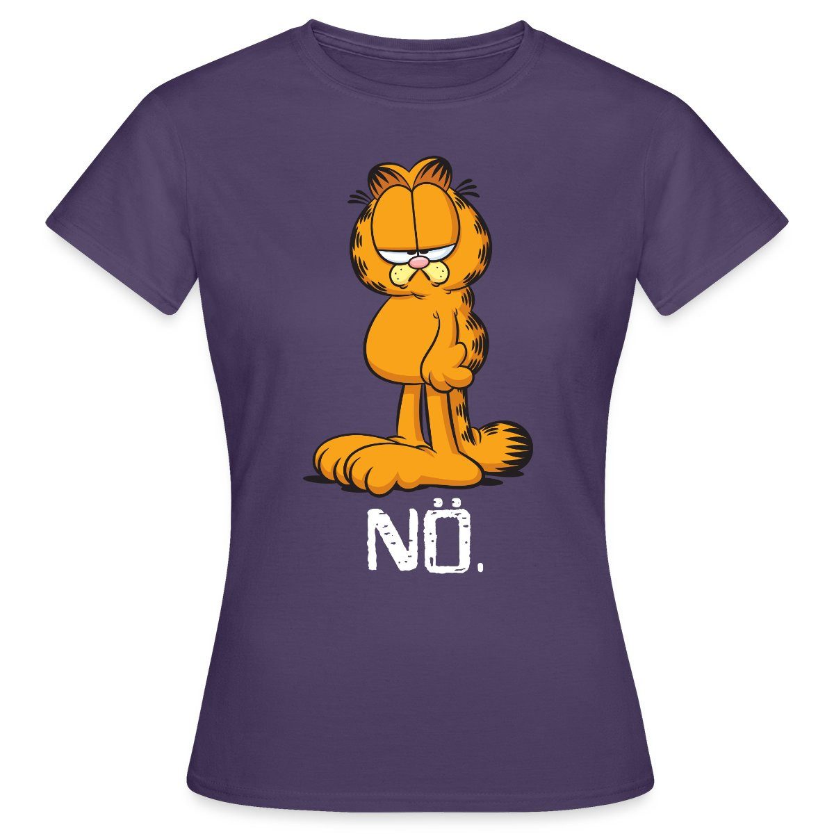 Spreadshirt T-Shirt Garfield Nö Nein Kein günstig online kaufen