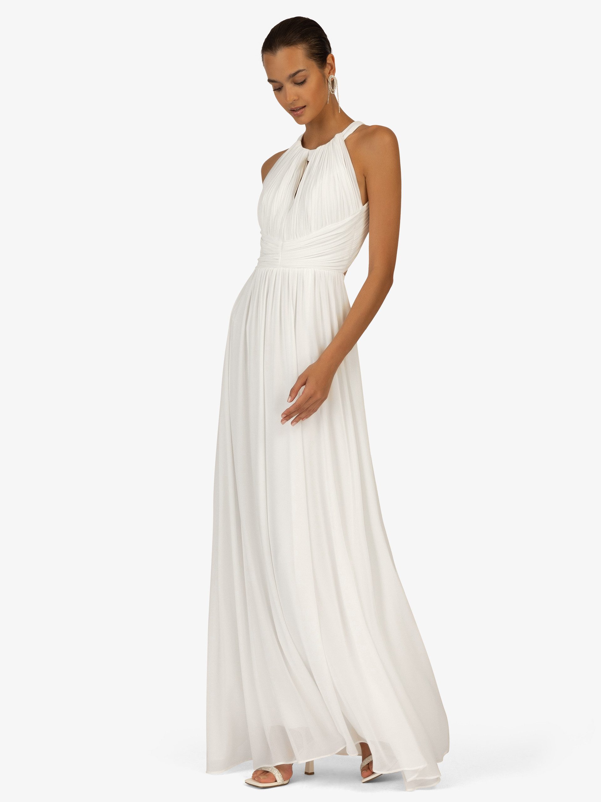 Kraimod Abendkleid mit kleinem Schlitz im Bereich der Brust günstig online kaufen