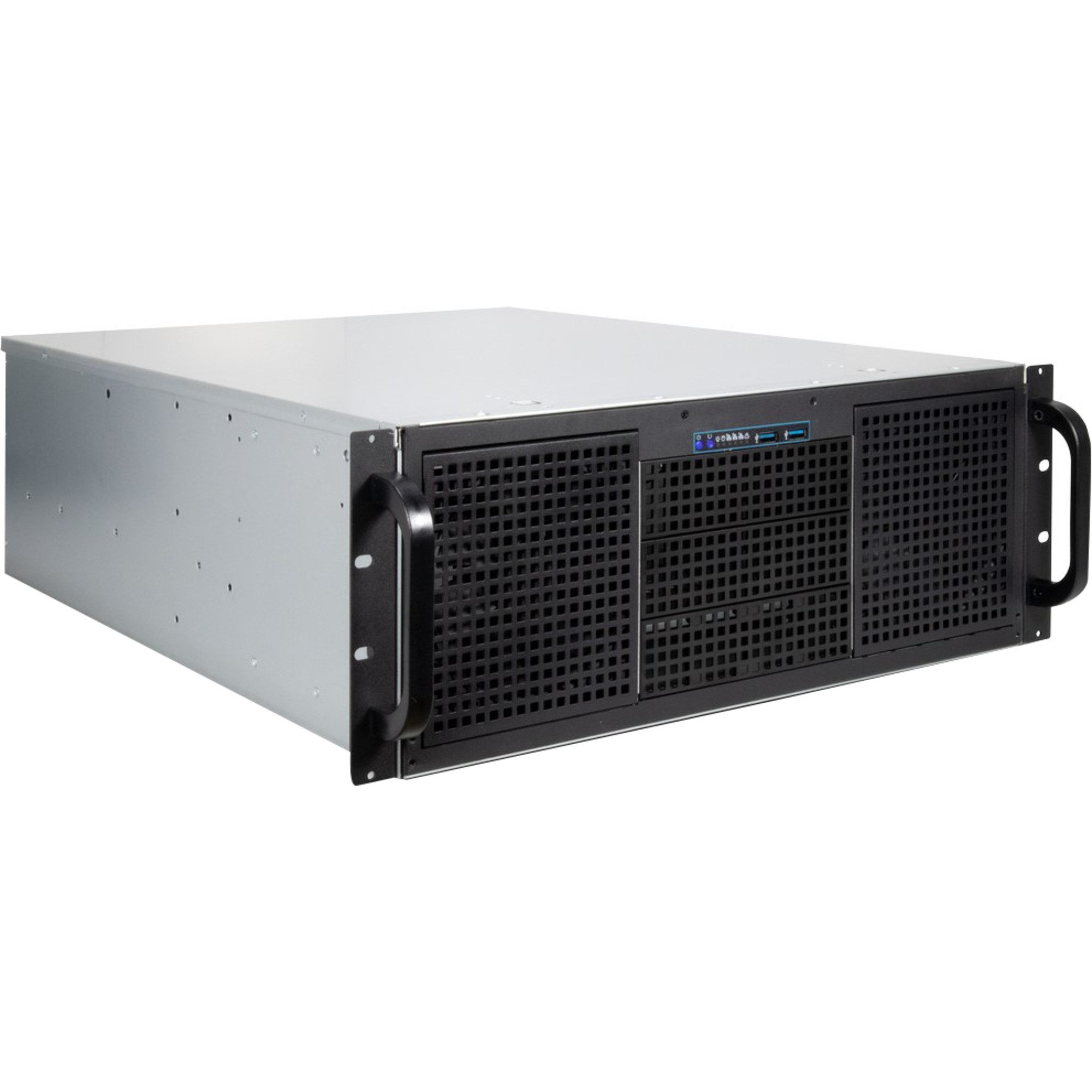 PC-Gehäuse Inter-Tech 4U-40255, Server-Gehäuse, (4