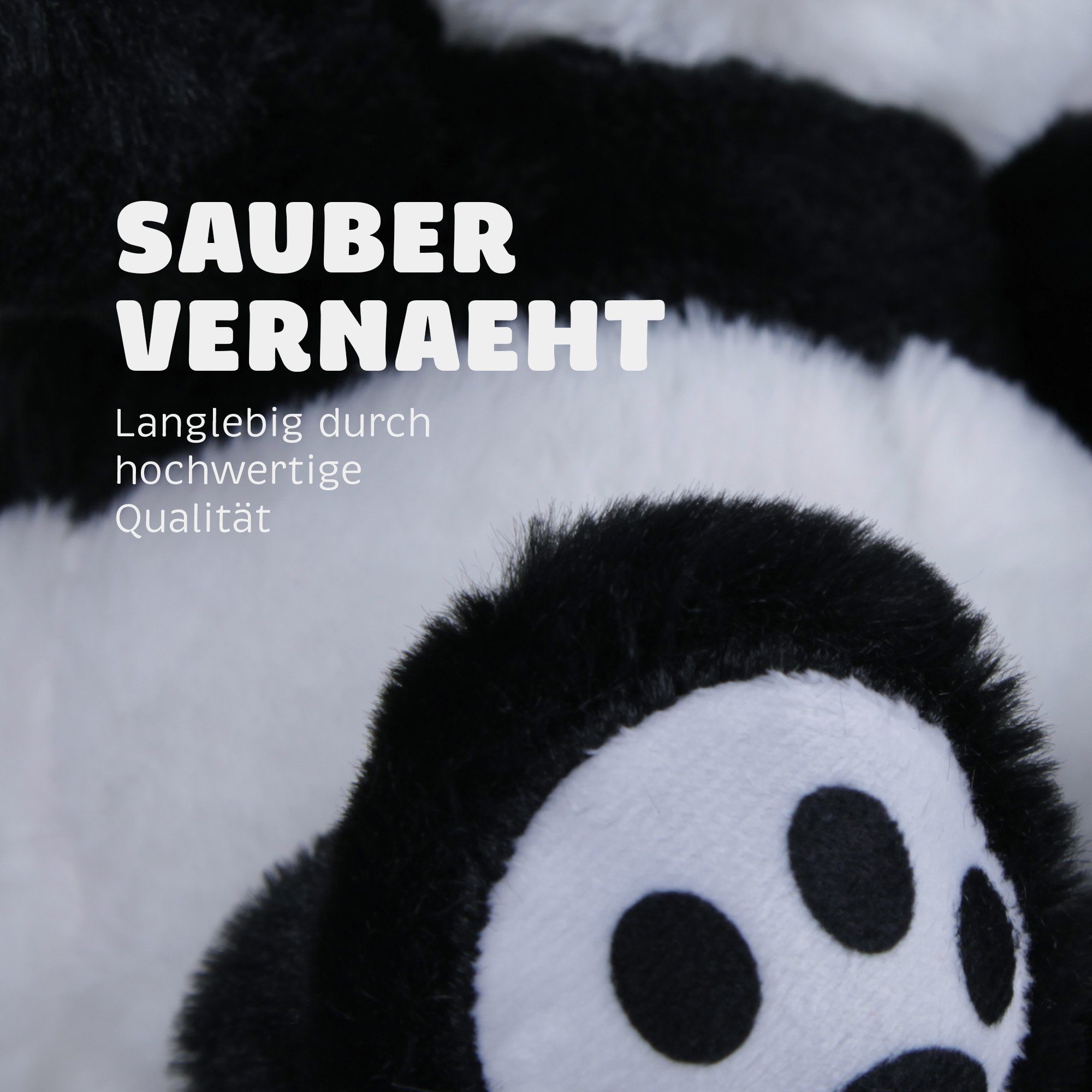 Bestlivings Kuscheltier Stofftier - Helden Nachhaltig Panda), (Pao Umweltfreundlich 100% - Material Plüschtier recyceltes
