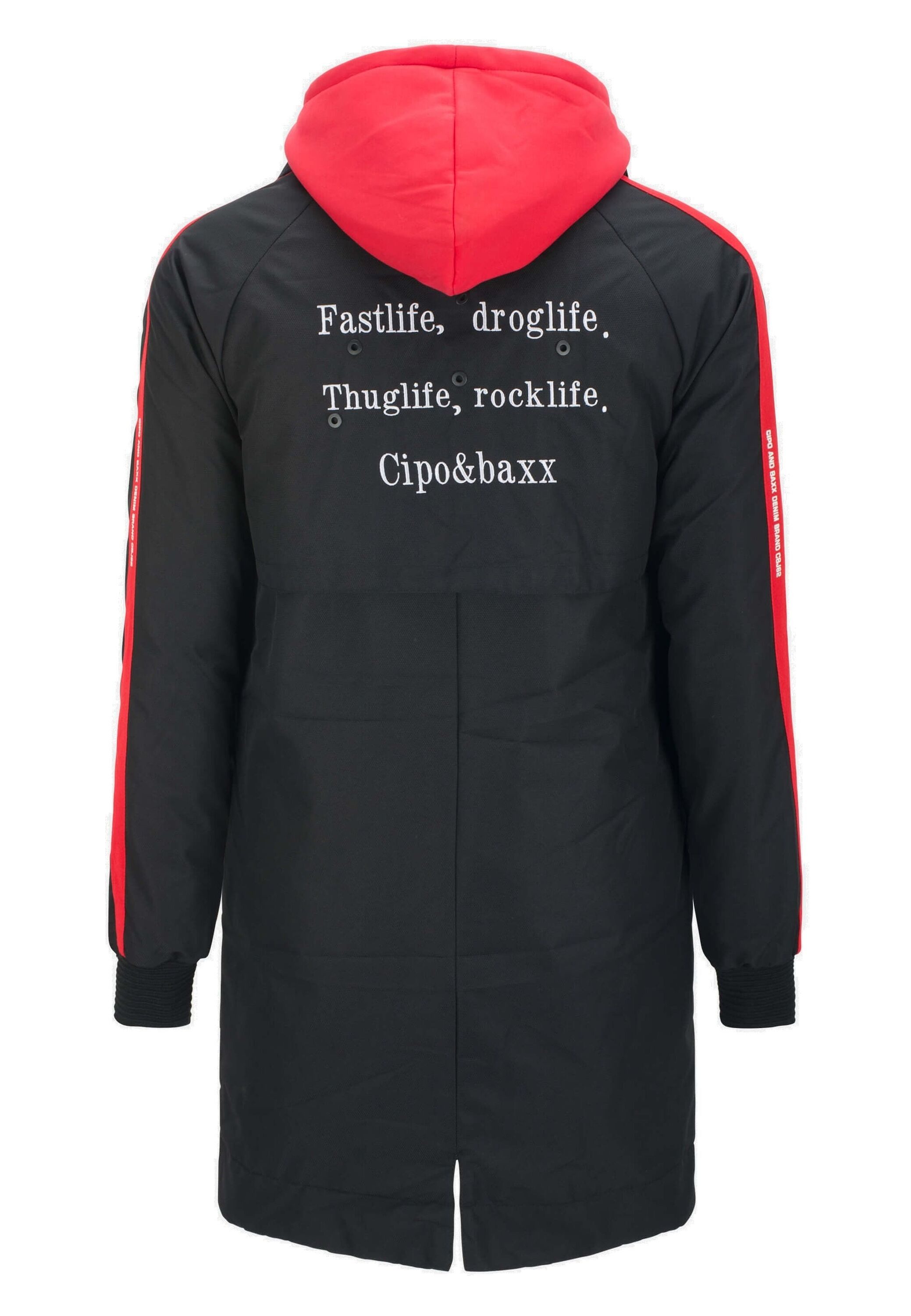 Cipo & Baxx Winterjacke Jacke mit Reißverschluss, CM146