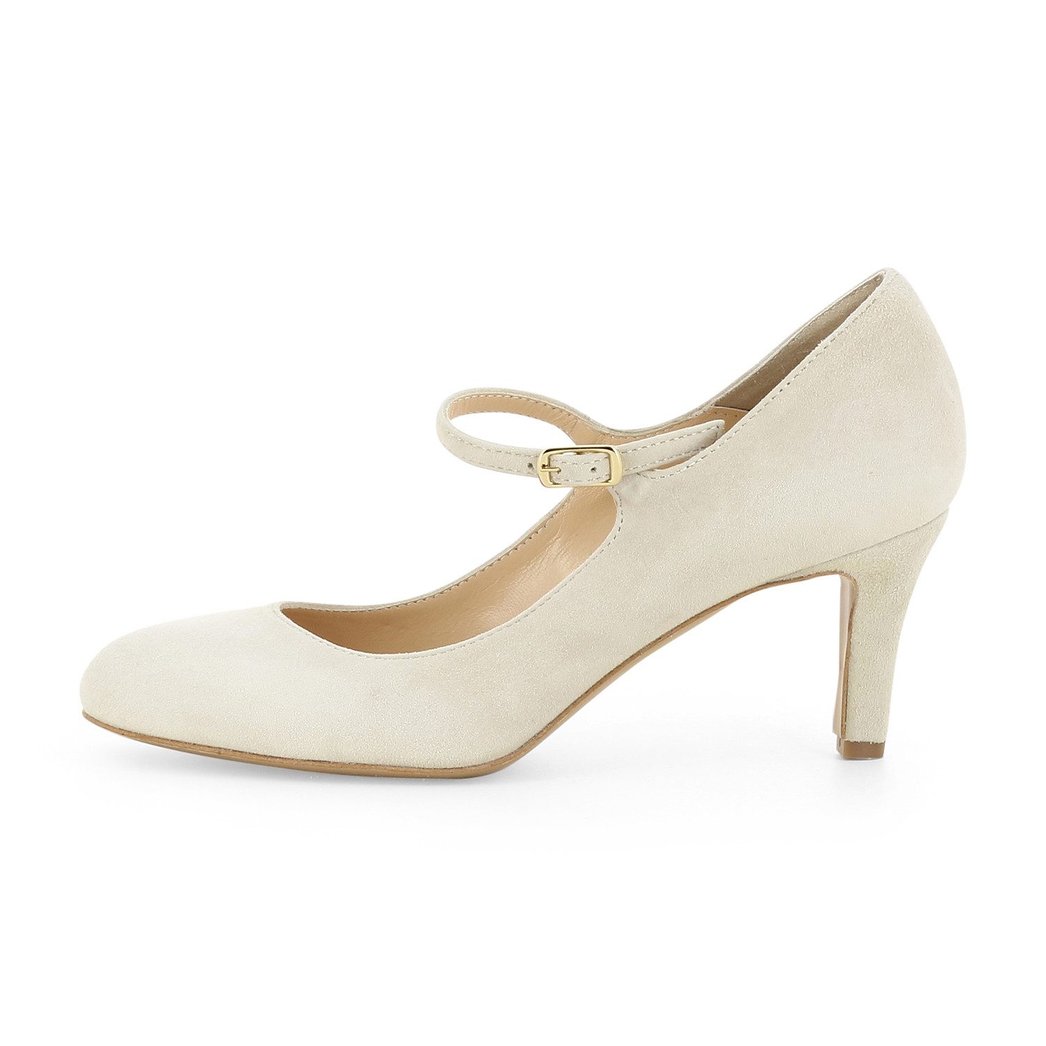 Evita BIANCA Pumps (Paar, Kunstledersohle) Handmade in Italy