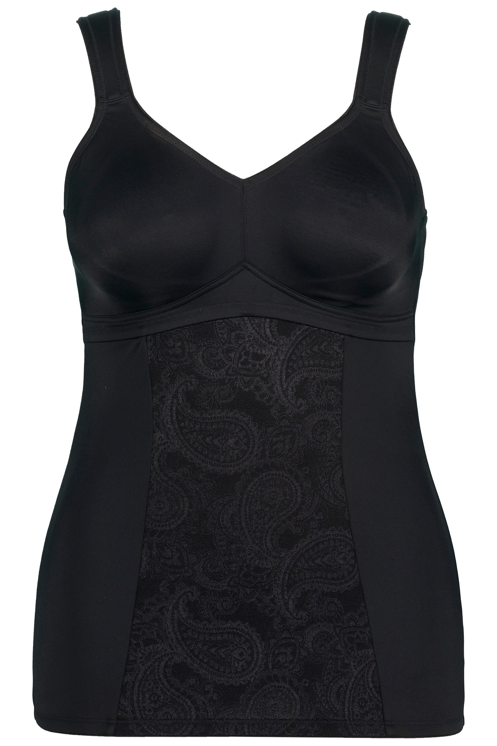 Ulla Popken Shapinghemd Shaping-Top Spitze bügellos Träger verstellbar – Bild 2 von 5