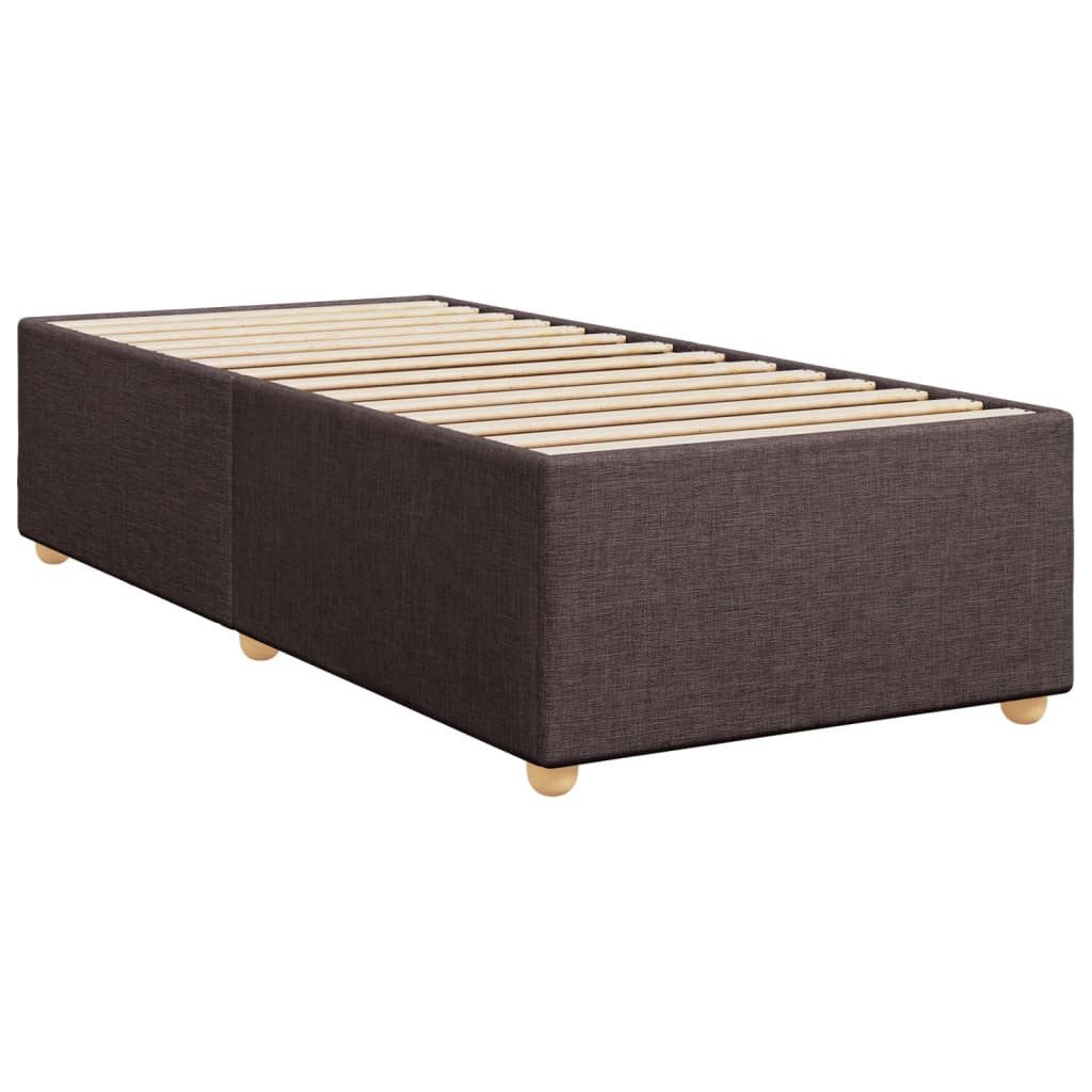 vidaXL Bett Bettgestell ohne Matratze Dunkelbraun günstig online kaufen