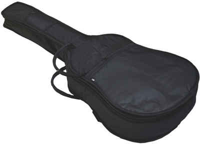 MSA Gitarrentasche gefüttert, 10mm Polsterung, Gigbag, verschiedene Größen, schwarz