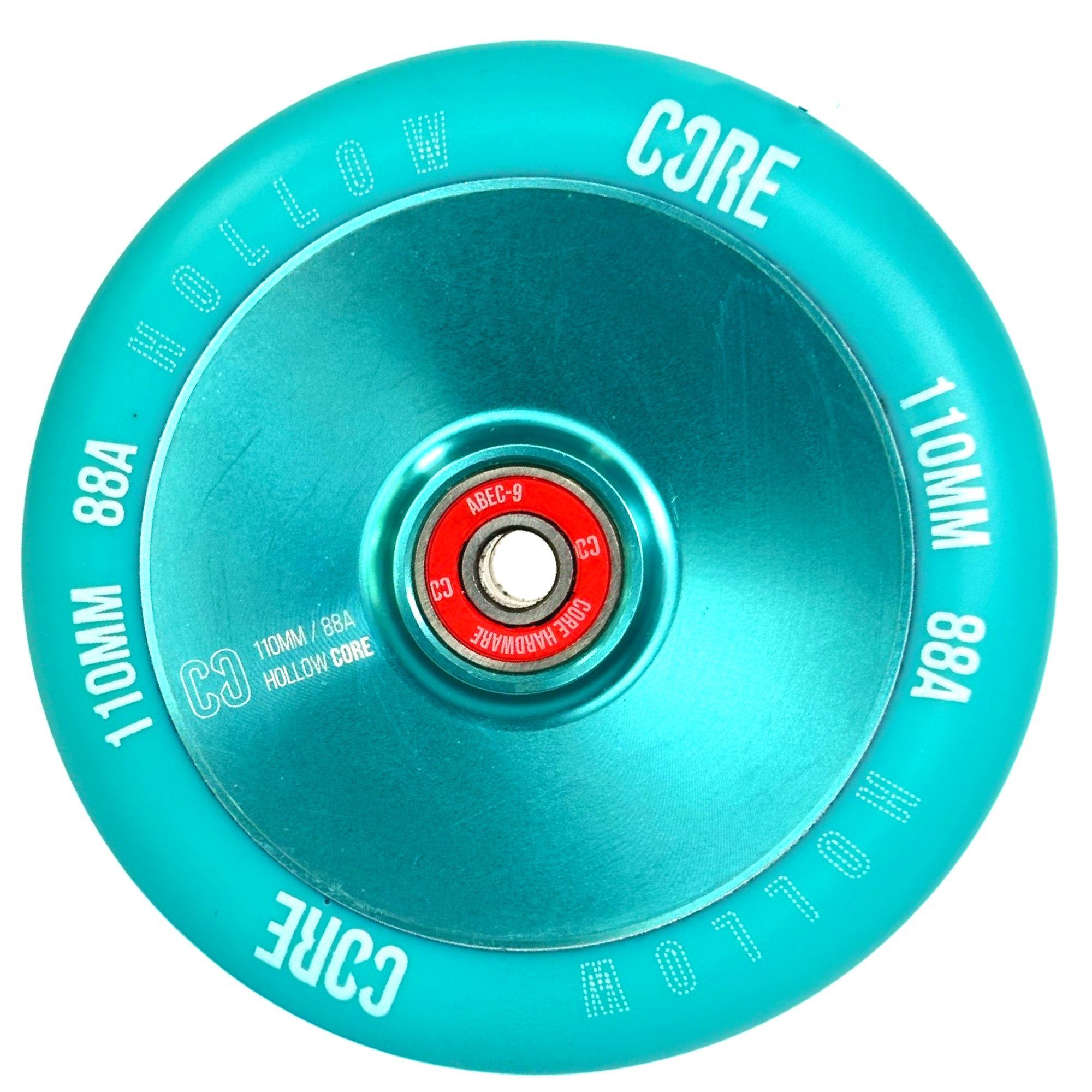 Core Action Sports Stuntscooter Core Hollow V2 Stunt-Scooter Rolle 110mm Mint – Bild 2 von 3