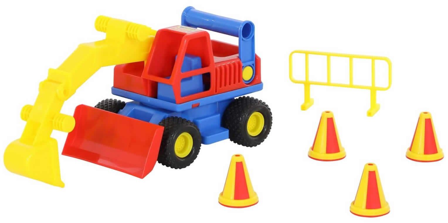 WADER QUALITY TOYS Spielzeug-Bagger ConsTruck Bagger günstig online kaufen