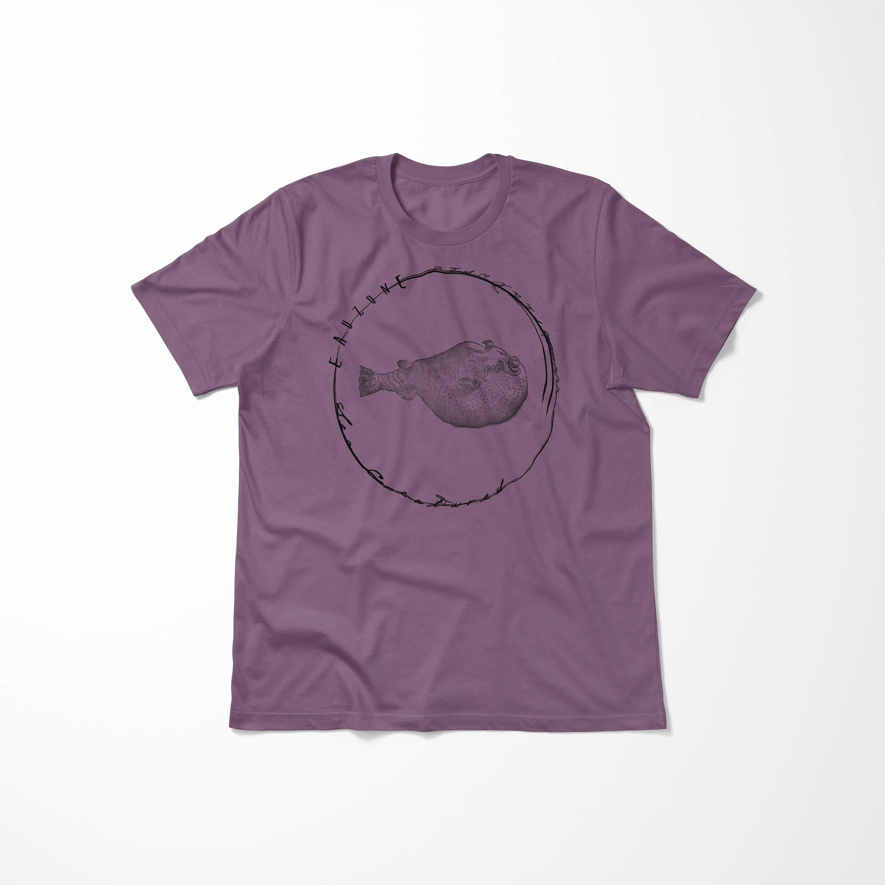 Creatures, Serie: und Shiraz Fische - T-Shirt Sea 089 Schnitt Sinus Sea Struktur / sportlicher Tiefsee T-Shirt feine Art