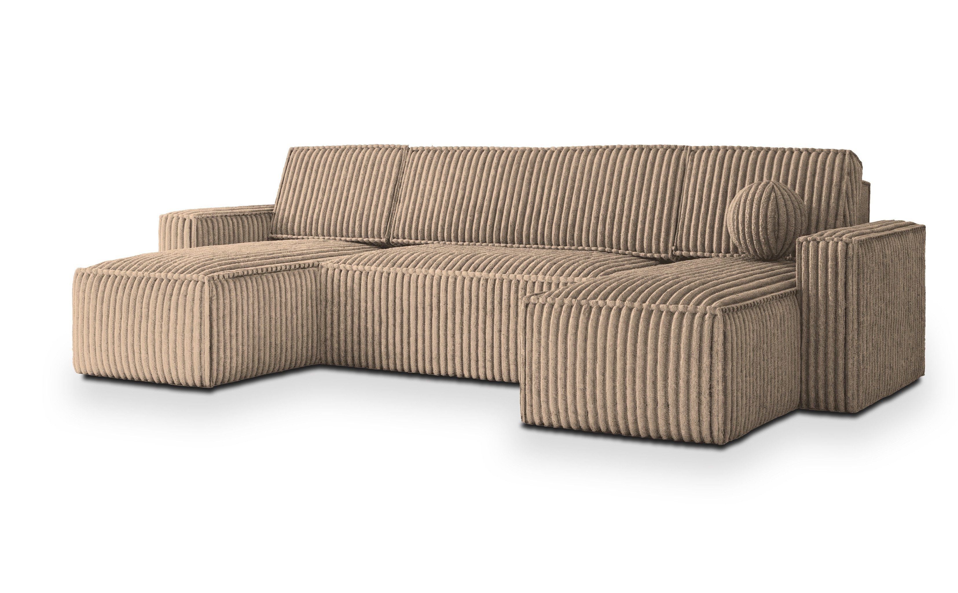 Masseno Ecksofa PESANO mit Schlaffunktion U-Form, günstig online kaufen