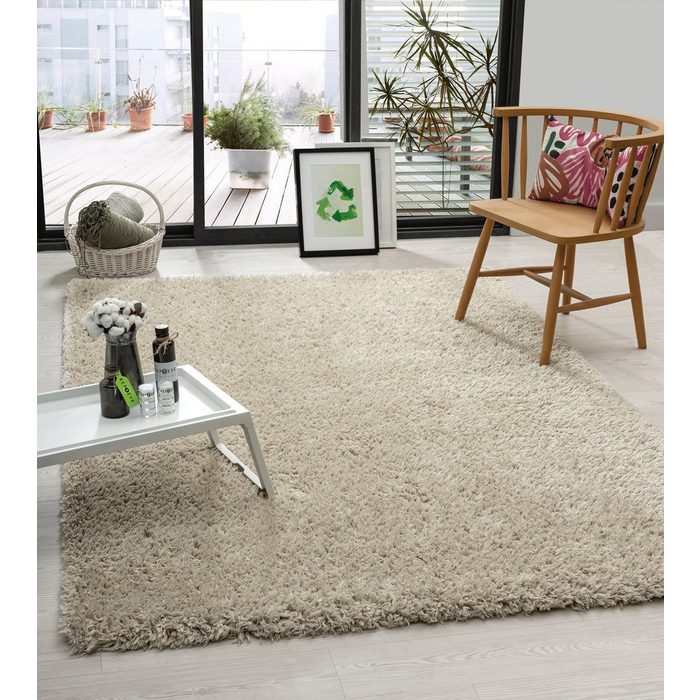 Teppich Green Velvet Wohnzimmer Öko Teppich 100% recyceltem Polyester the carpet Rechteck