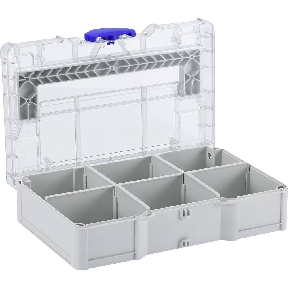 Tanos Transportbehälter Systainer³ S 76, Deckel transparent mit Fachteiler 83000893