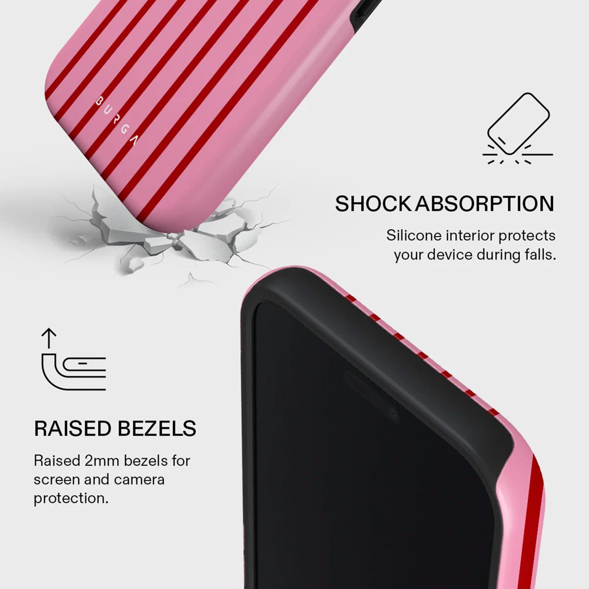 BURGA Backcover Burga Tough Back Cover MagSafe Apple iPhone 17 Pro - Favorite Bikini – Bild 4 von 4